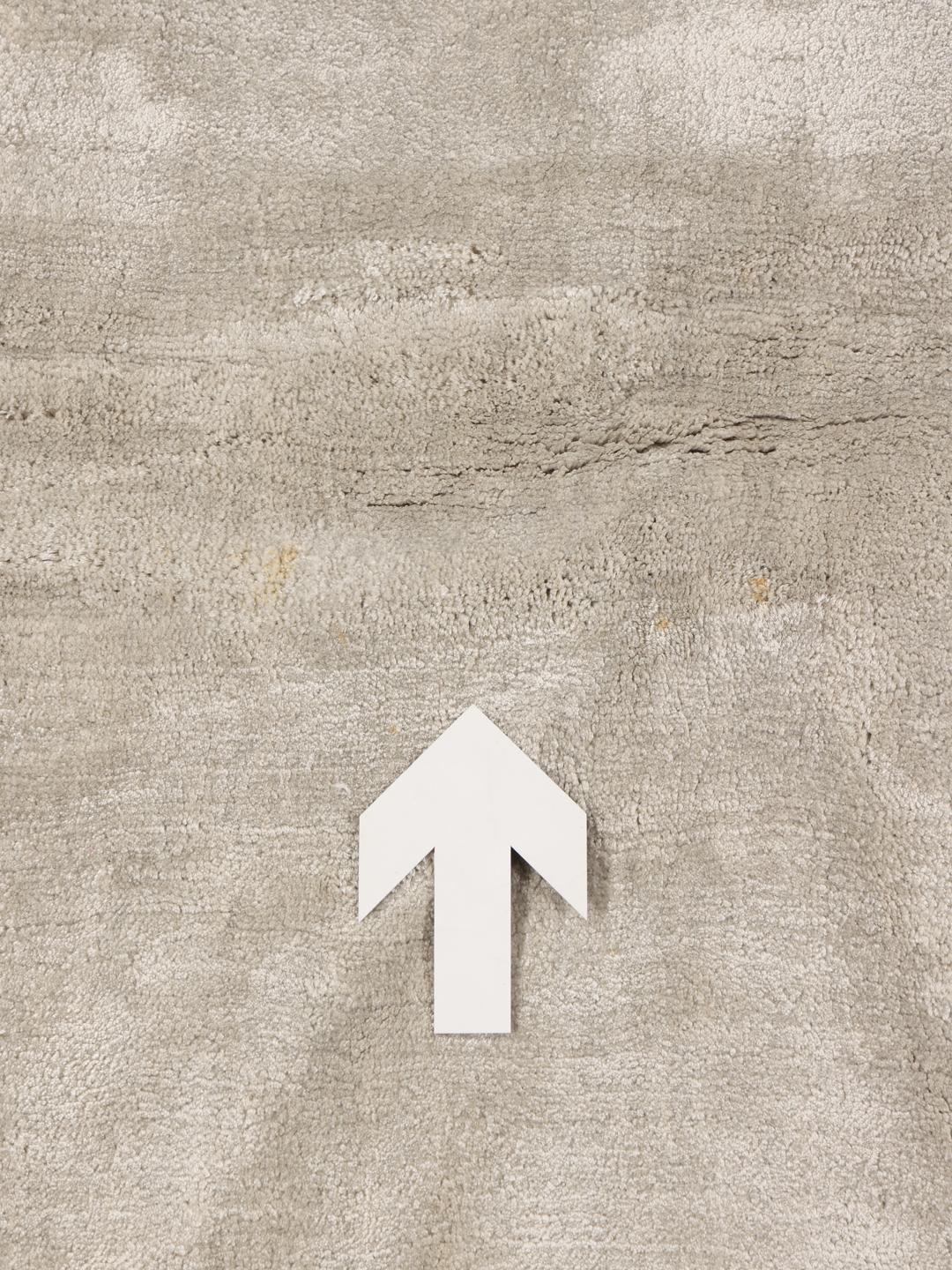 Beige tapijt met een subtiel, modern ontwerp