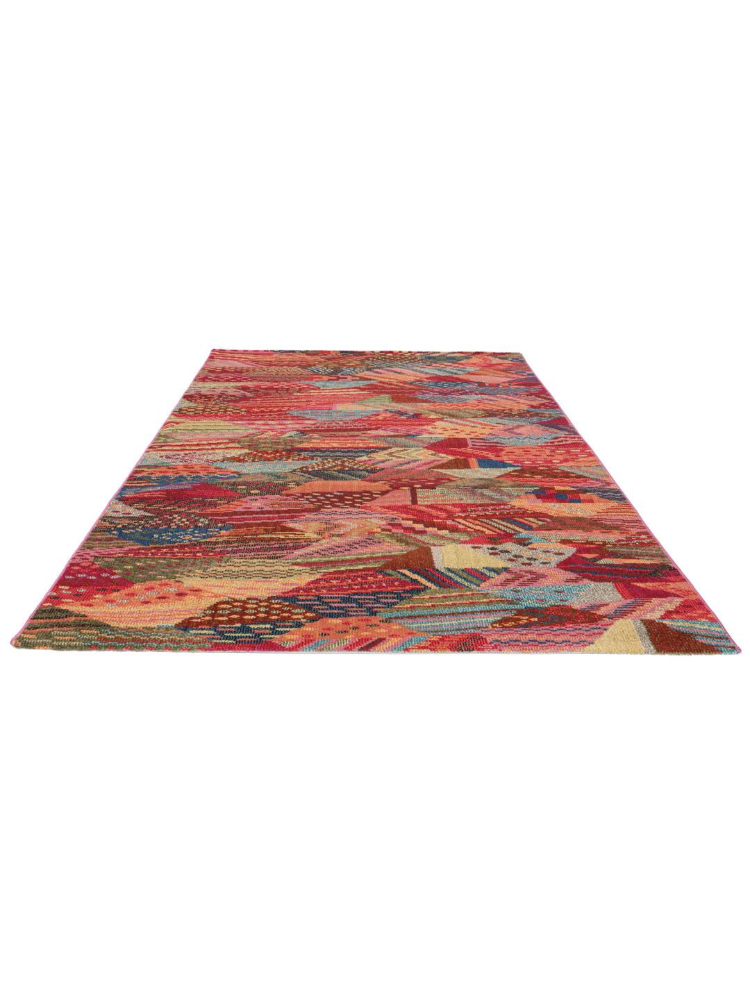 premium - Camille - Multicolor 140 x 200 cm Wol Vloerkleed