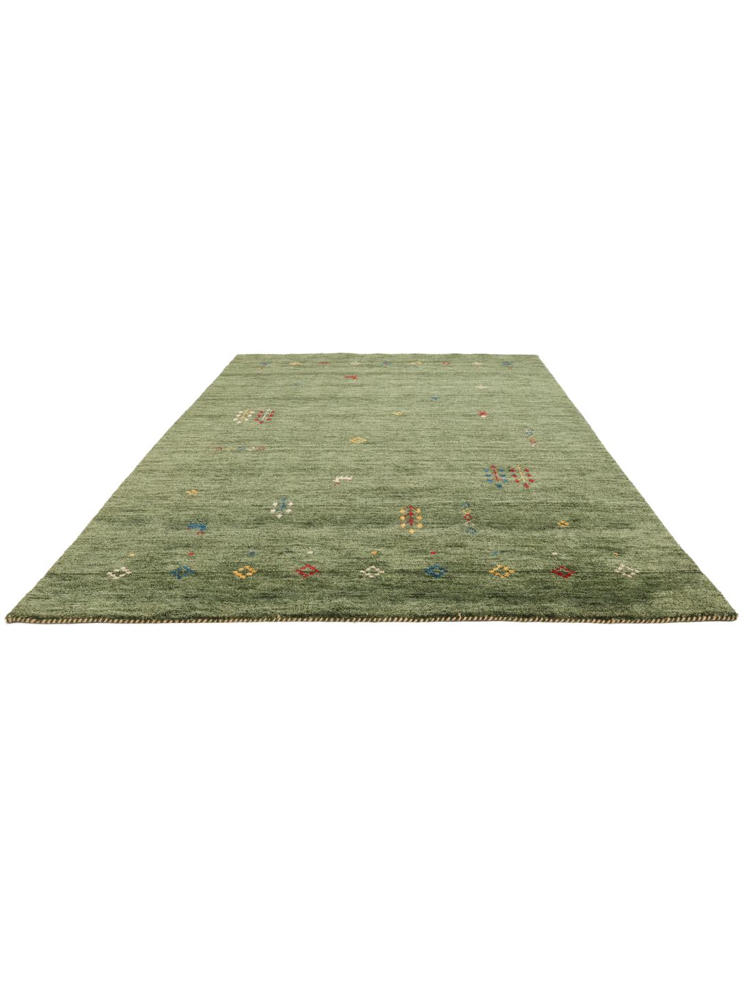 Rugvista premium - Gabbeh Giza - Forest Green 160 x 230 cm Wool Rug ...