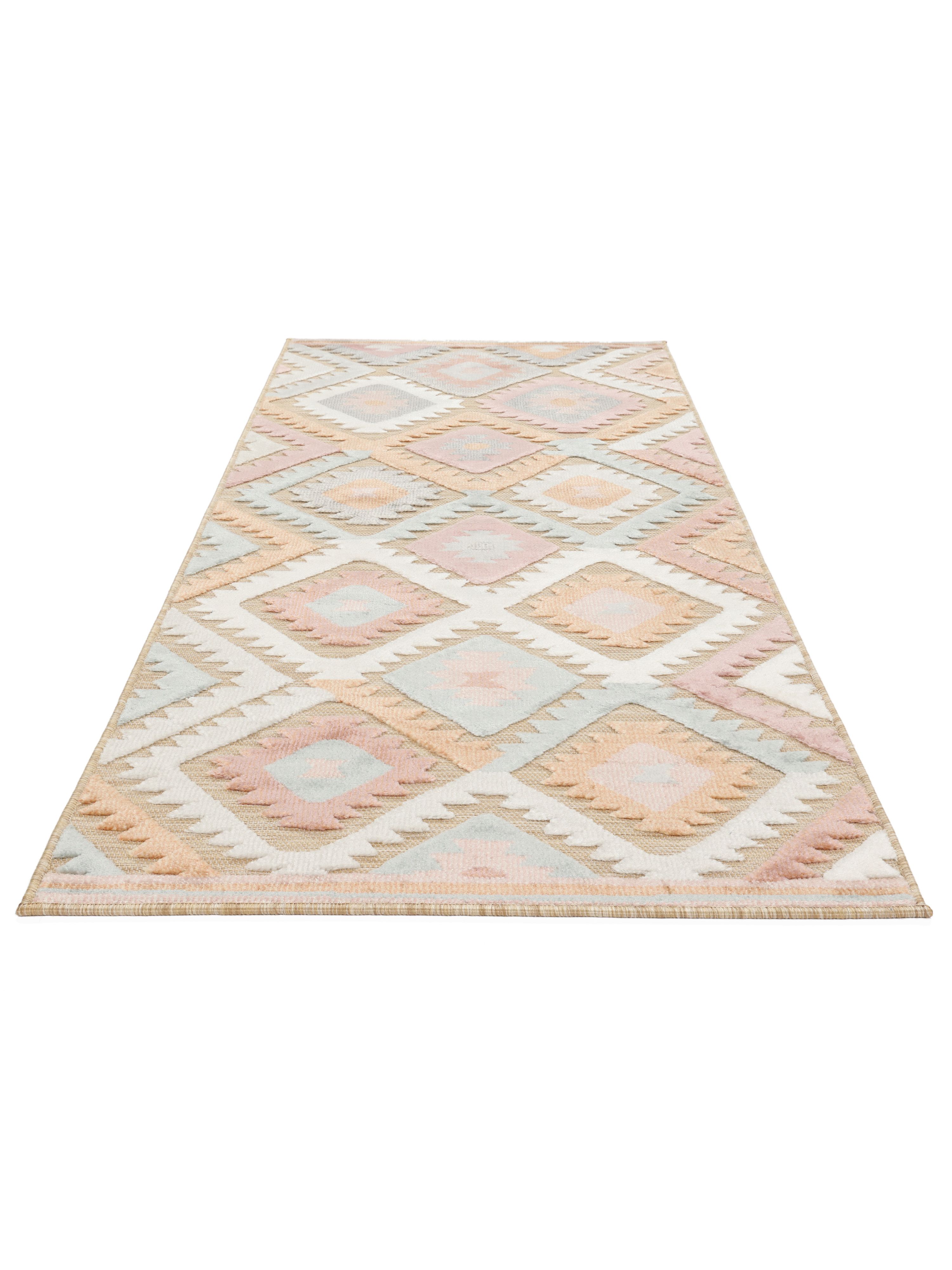 Tapis Sabine De RugVista - Multicolore - Dimensions 300x400 Cm - Tissu Laine Synthétique - Nettoyage Professionnel Recommandé