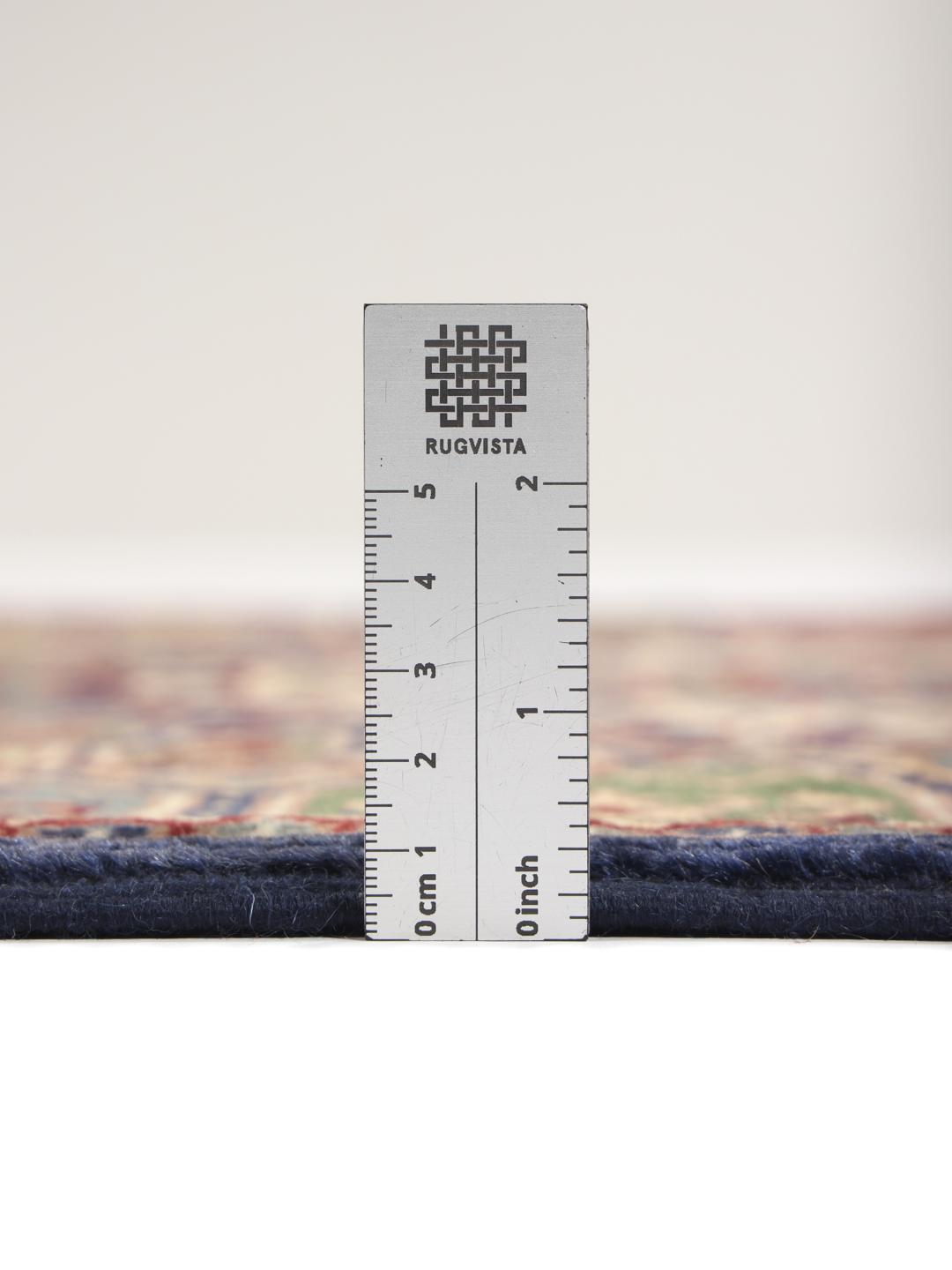 Hand-knotted Kunduz runner from Afghanistan in multicolor