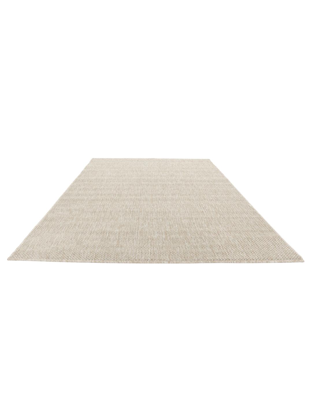 tapis tissé beige