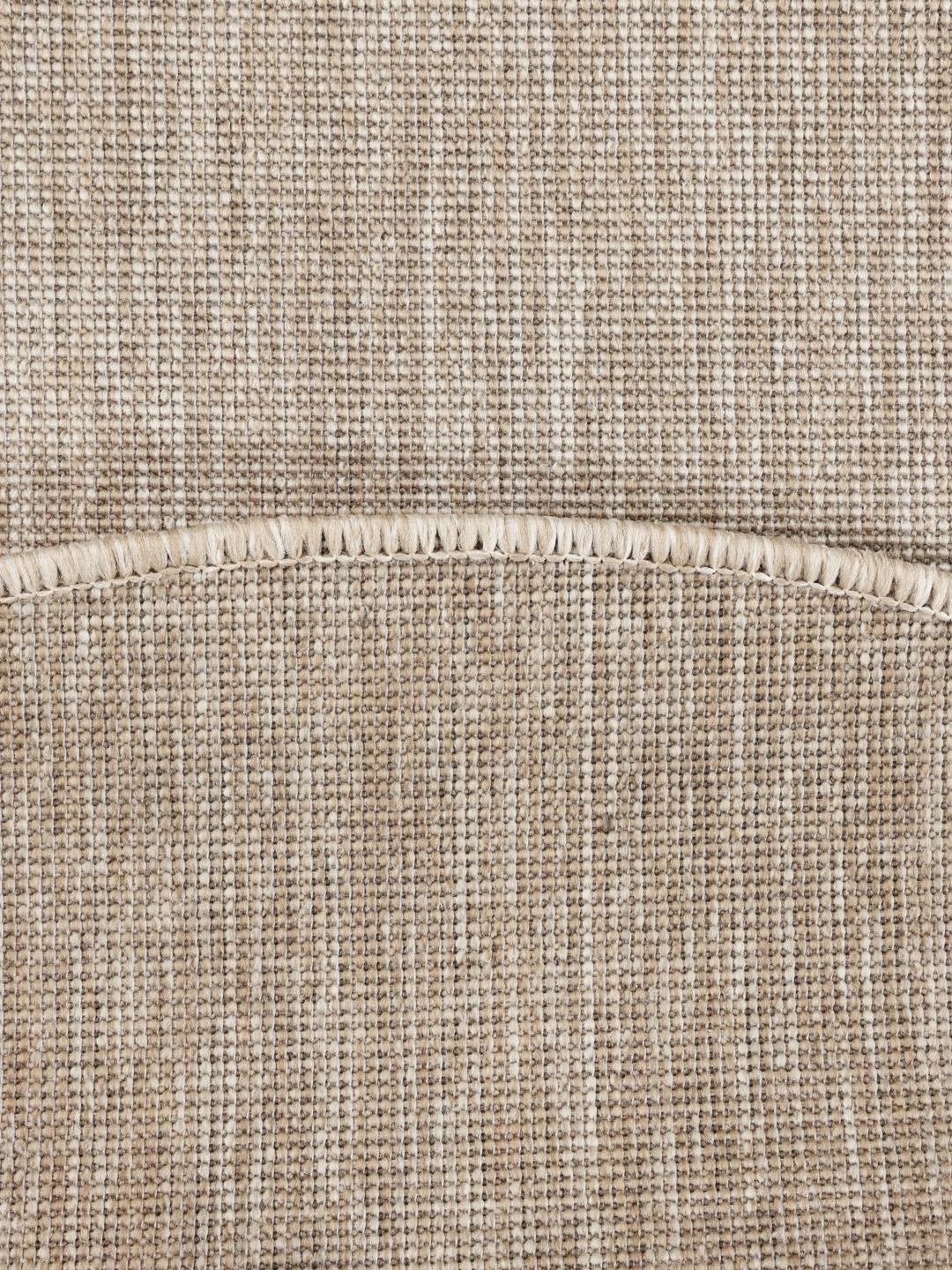 Rond beige tapijt