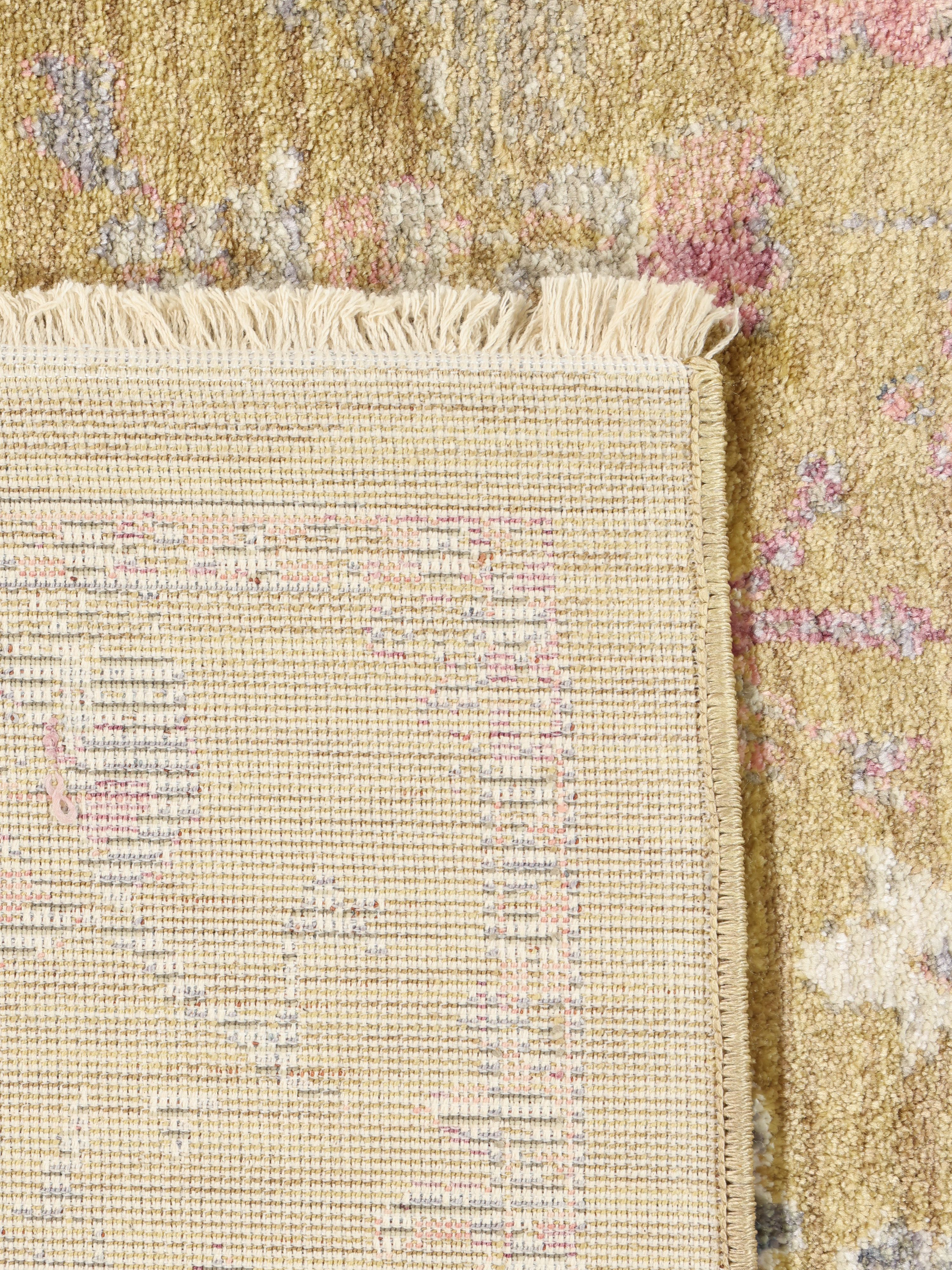 Tête de lit ronde en tissu beige L160 cm NAOMY