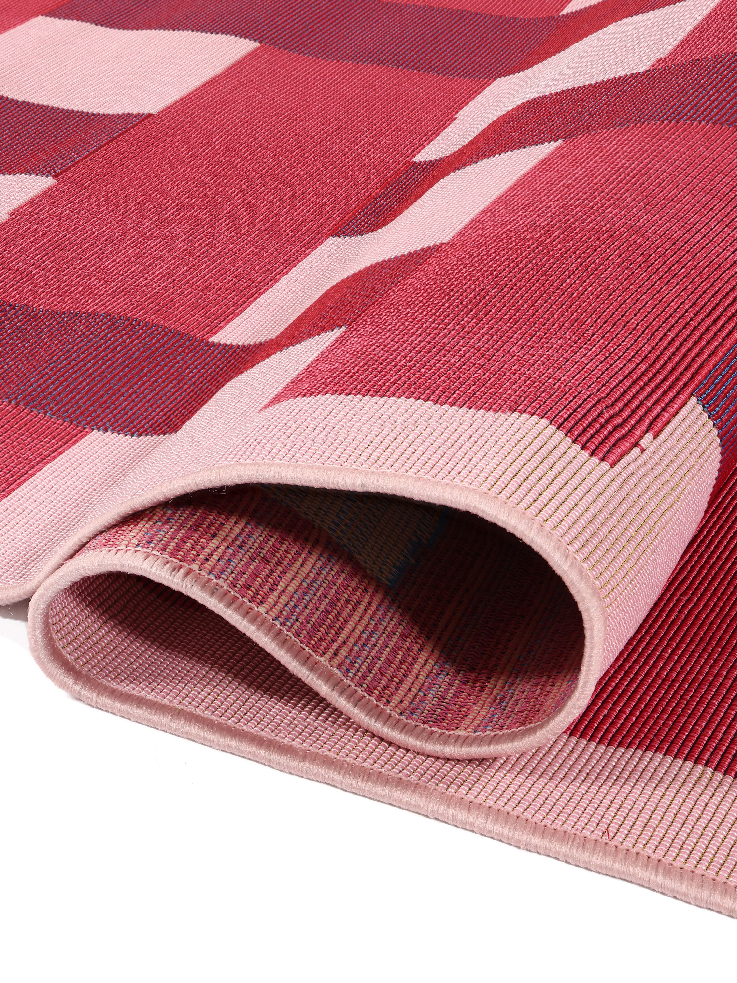 Tapis DE LUXE moderne 2079 Pavage brique - Structural or / gris 160x220 cm