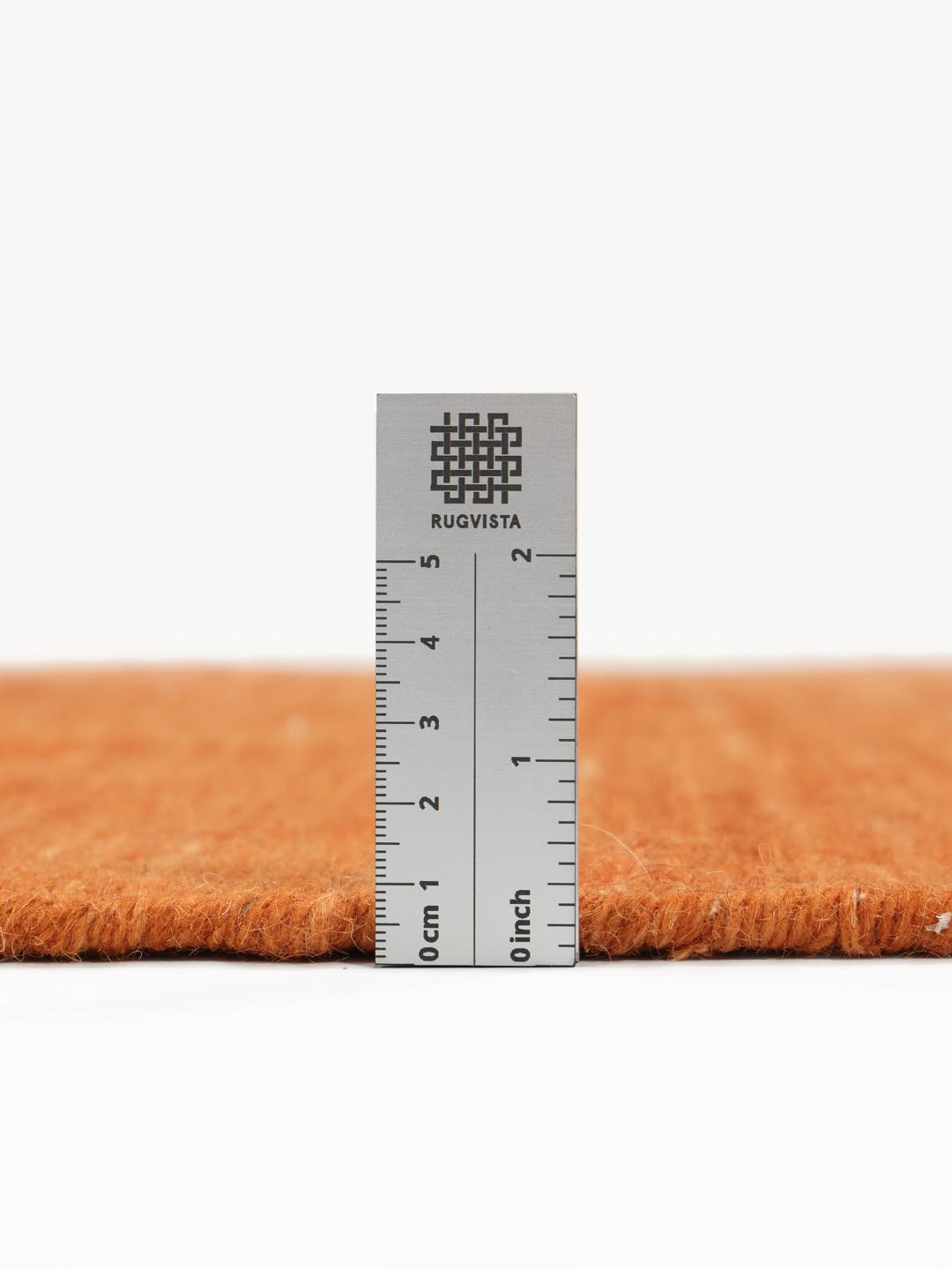 oranje vloerkleed