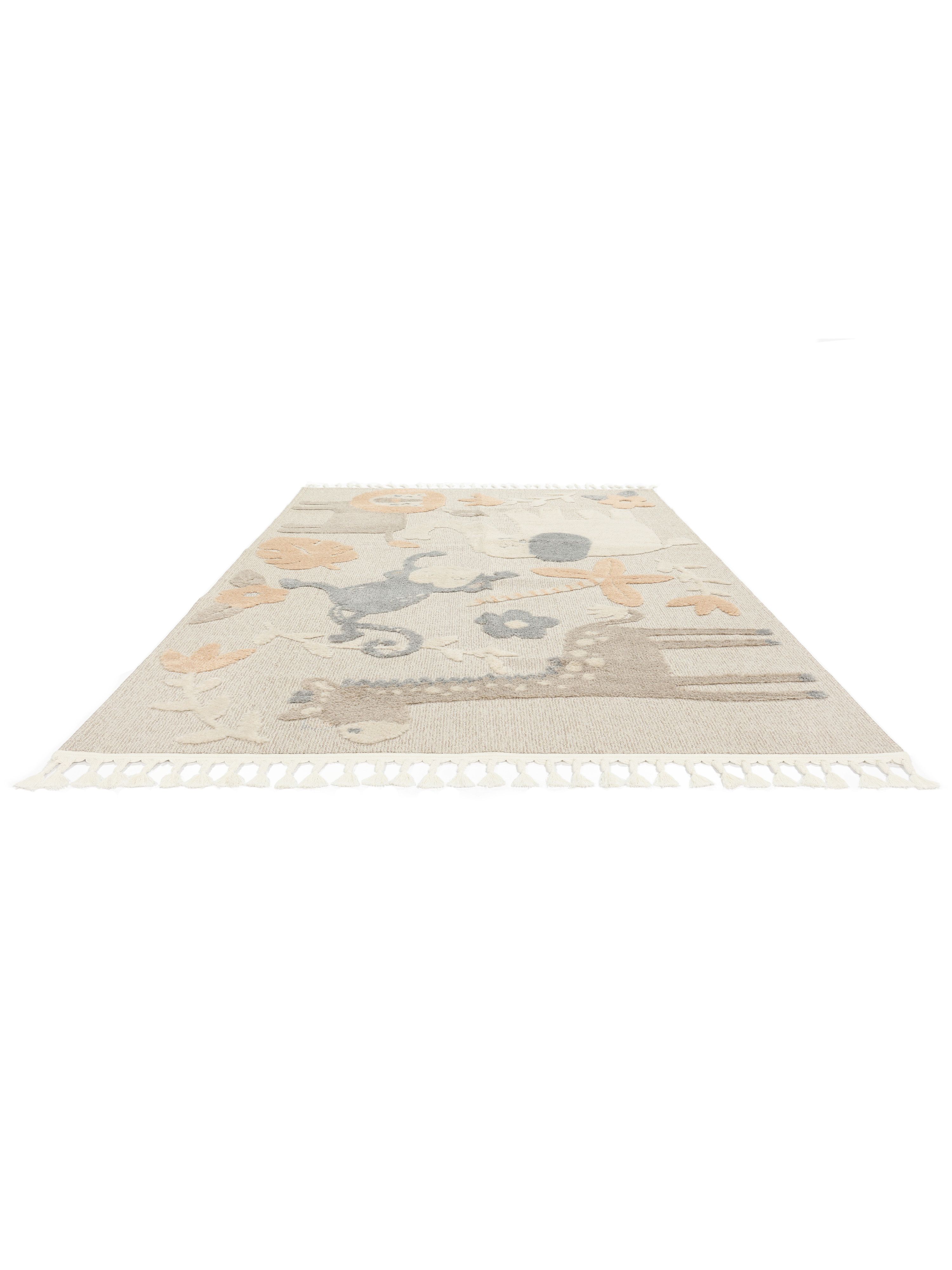 Rugvista Core絨毯 Rugvista core - Playing around - Beige / Terracotta 140 x