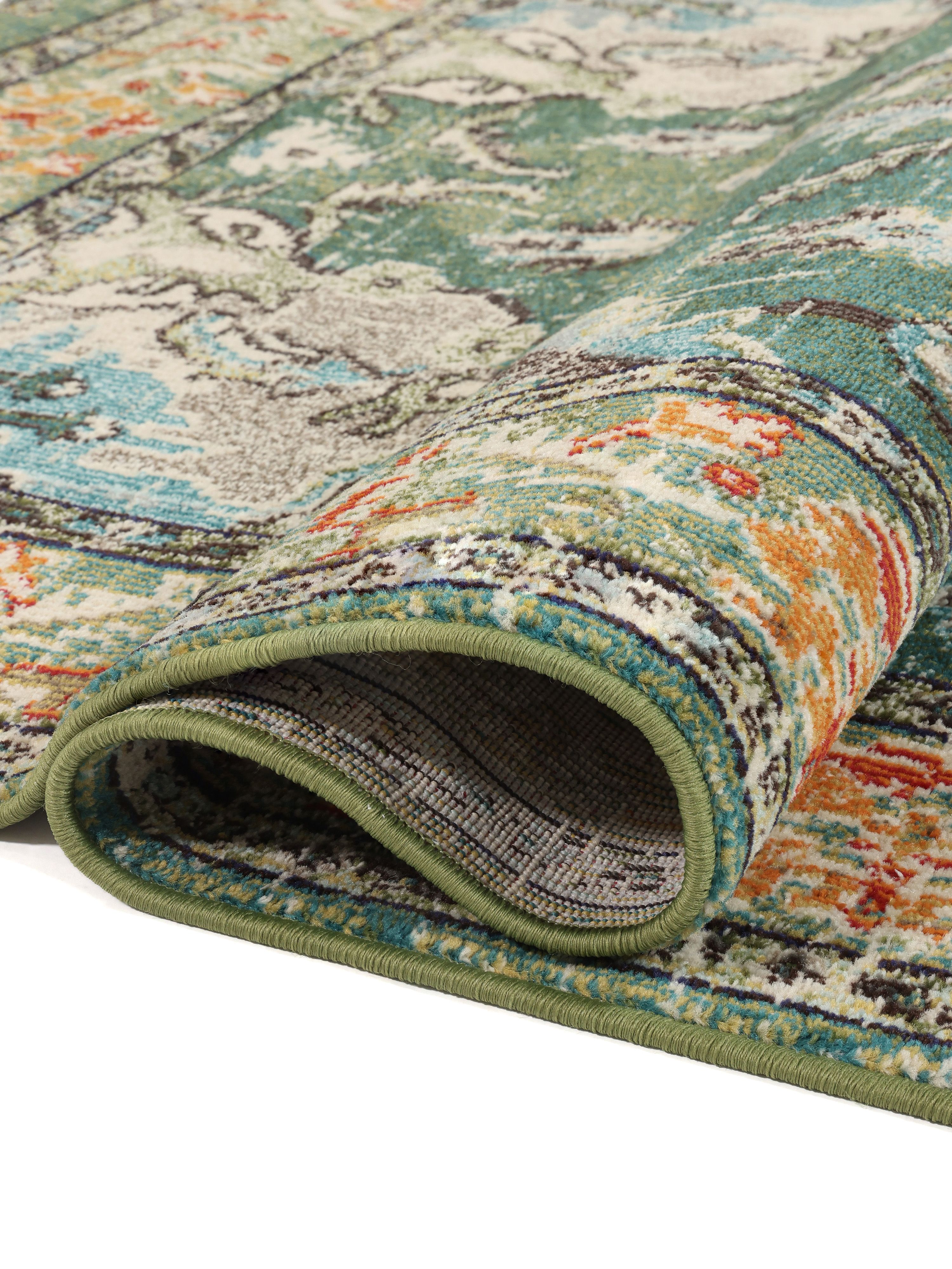 Leia Green Rug - Rugvista