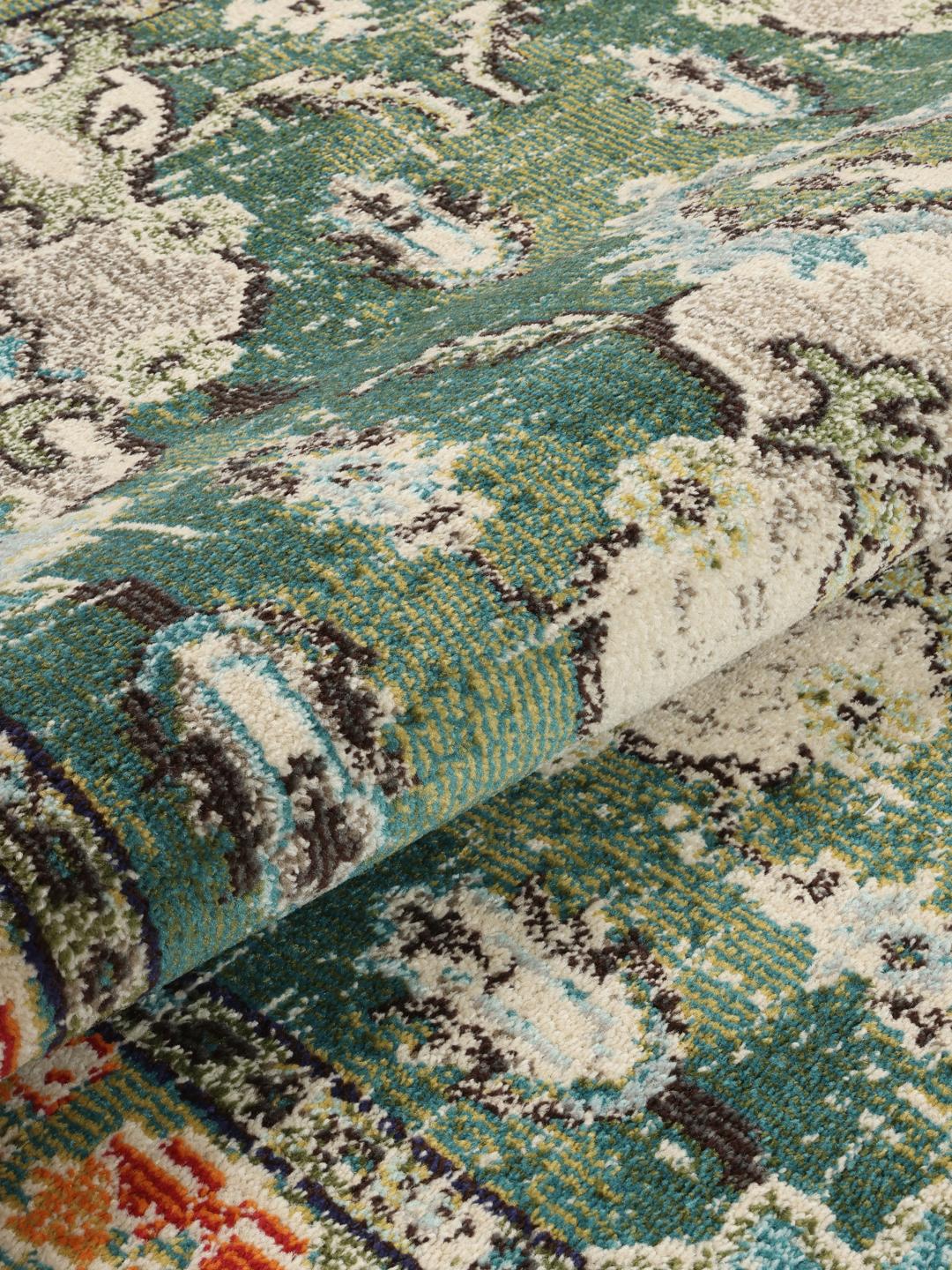 Alfombra Suave De Pelo Largo - Comfy Deluxe Verde Oliva