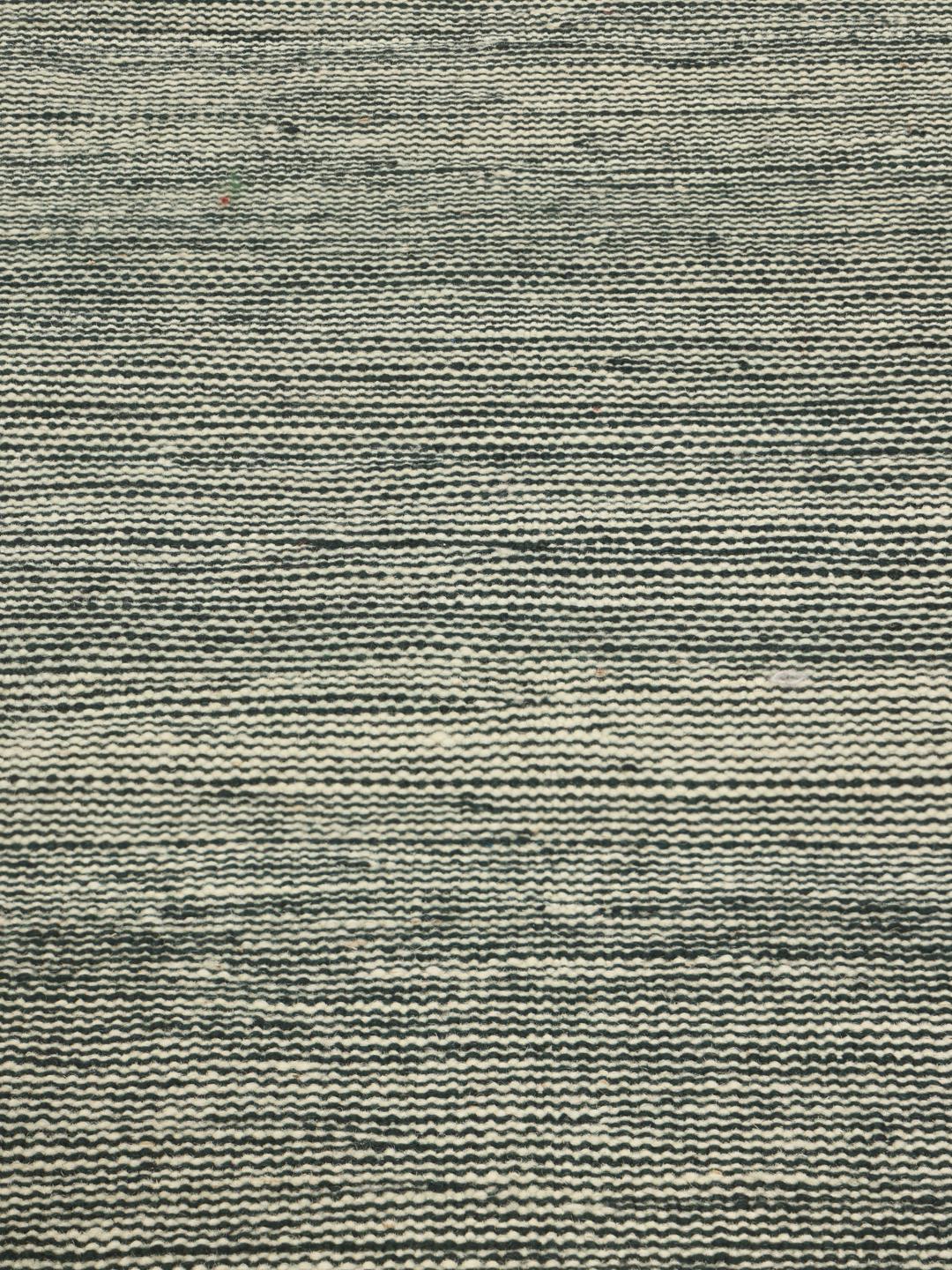 Handgewebter marokkanischer Läufer in Grau mit minimalistischem Design