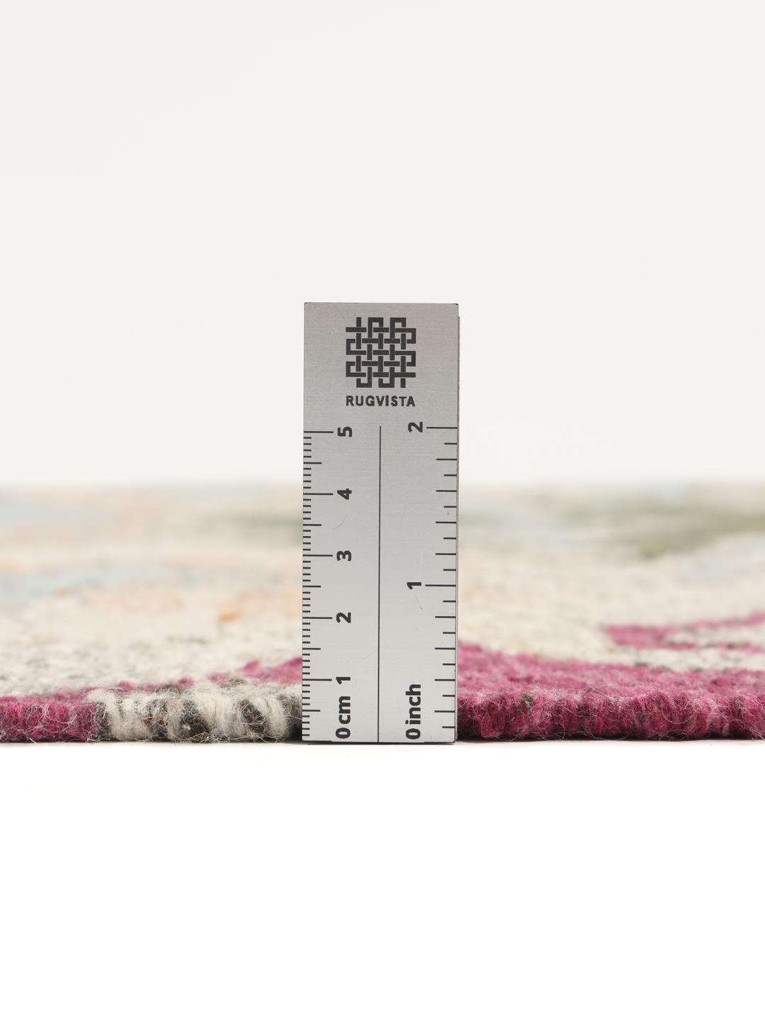 Tapis de couloir multicolore