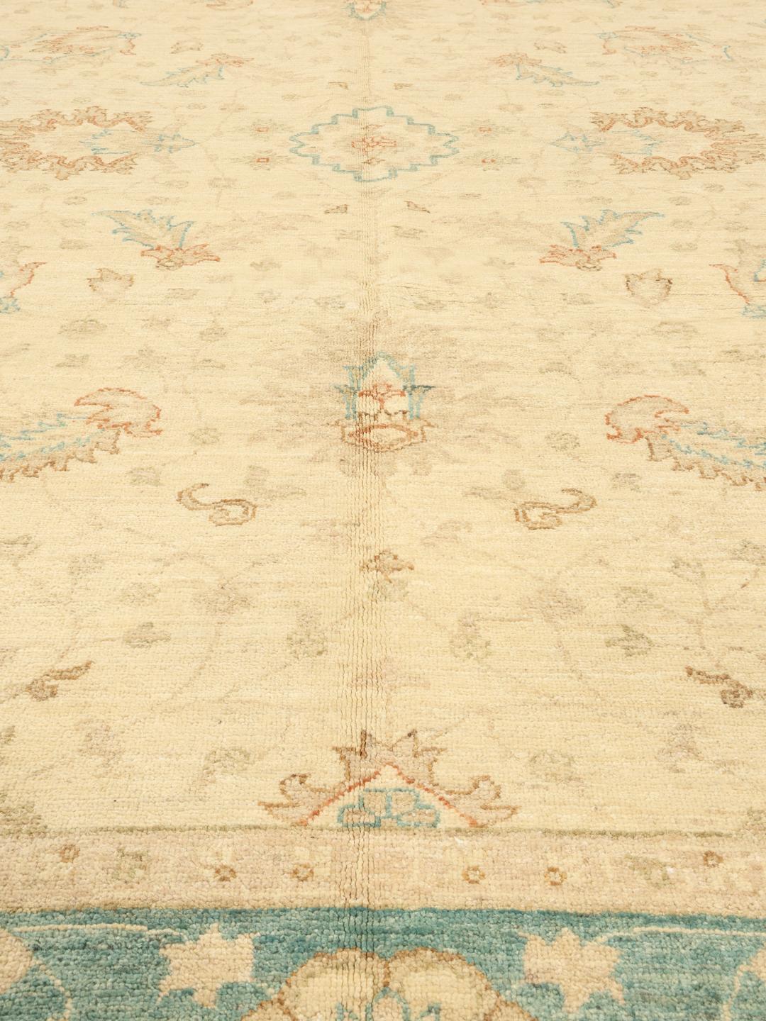 Ziegler - Beige / Orange - 204 x 297 cm