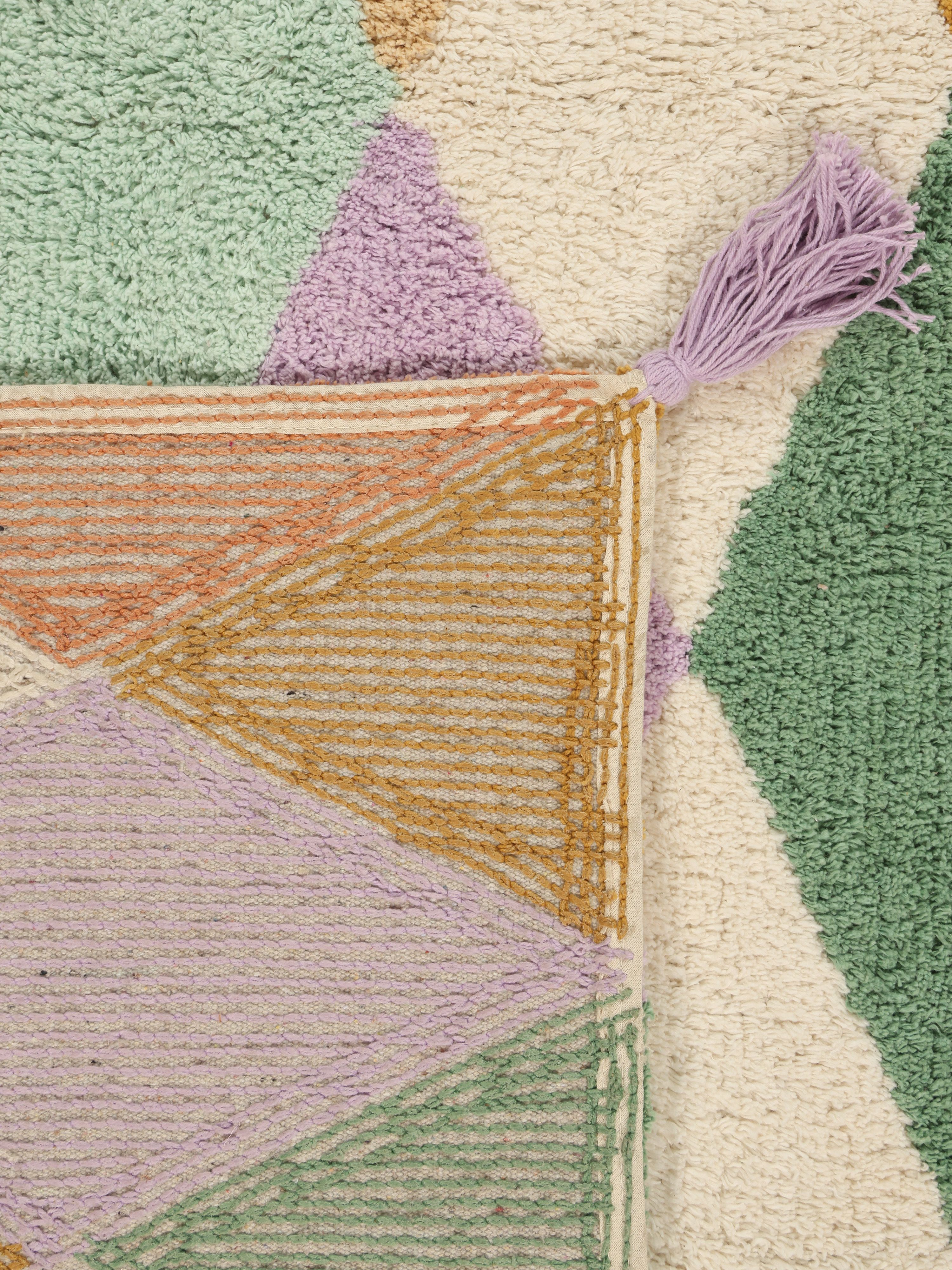 Rugvista core - Lulu - Multicolor 70 x 150 cm Cotton Rug - Rugvista