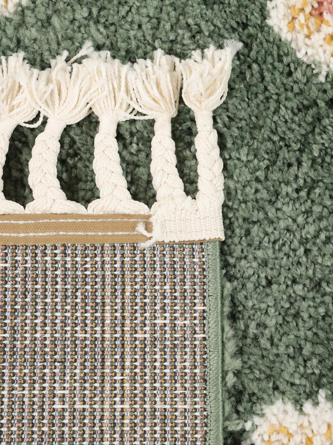 Tapis Hand-knotted Bijar - Laine, Couleur Vert Pastel, Dimensions 200x300 Cm - Neuf Avec étiquettes, Fait Main En Inde