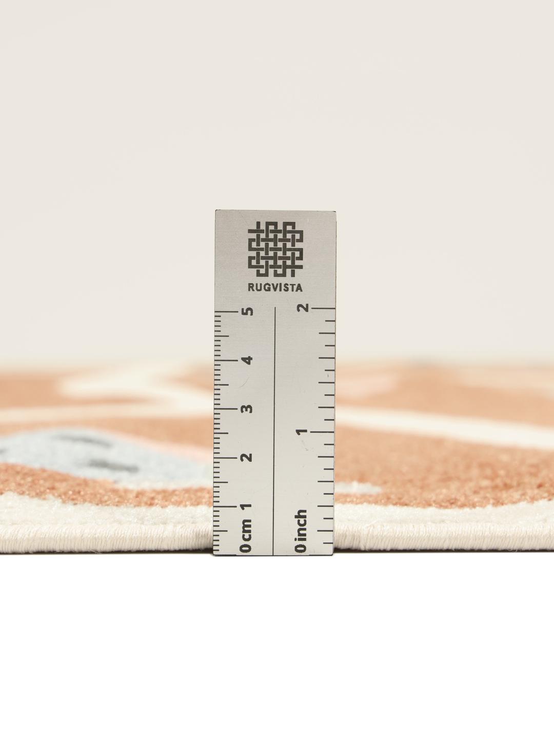 Rugvista essential - Road map - Rust Red / Multicolor 160 x 230 cm Rug ...