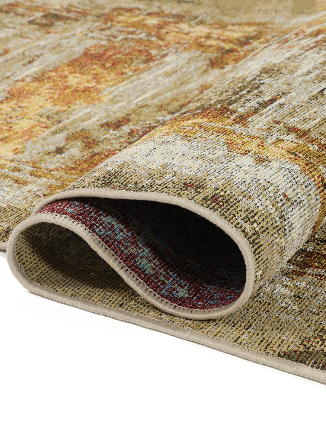 Rugvista essential - Gillian - Gold / Multicolor 200 x 300 cm Rug ...