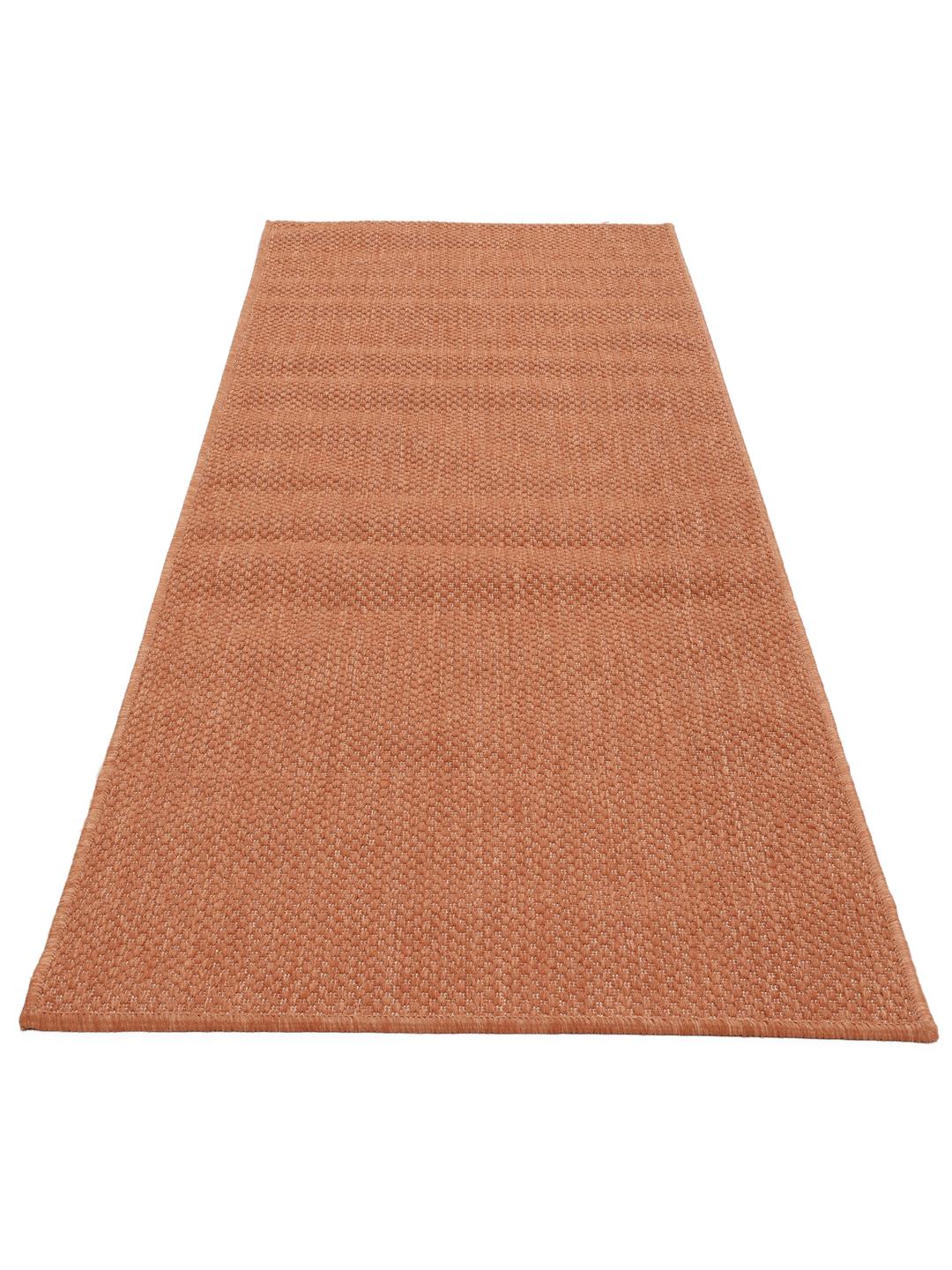 Clio - Rustrød - 80 x 300 cm