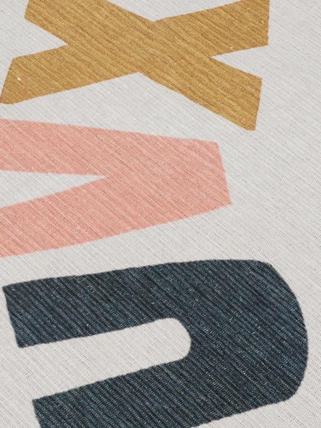 Alphabet - Light grey / Multicolor - Ø 150 cm