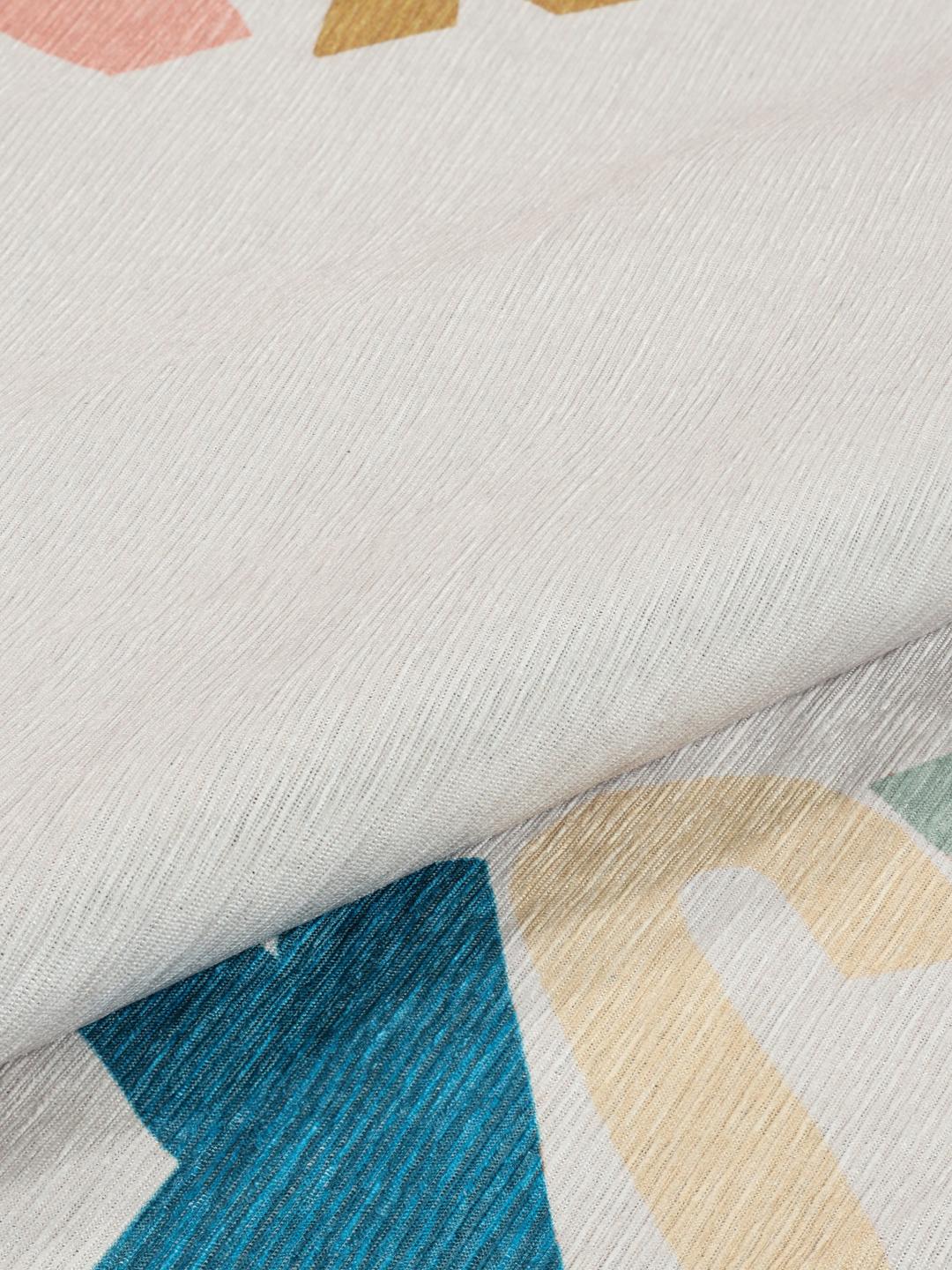 Alphabet - Light grey / Multicolor - Ø 150 cm