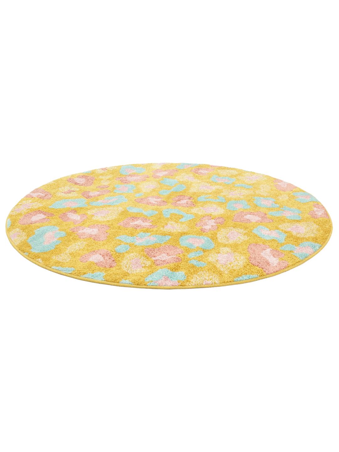 Leopold - Yellow / Multicolor - Ø 150 cm