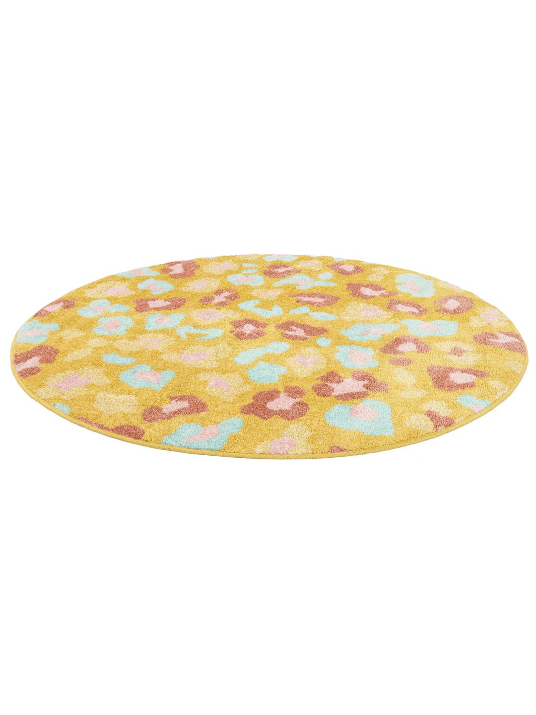 Leopold - Yellow / Multicolor - Ø 150 cm