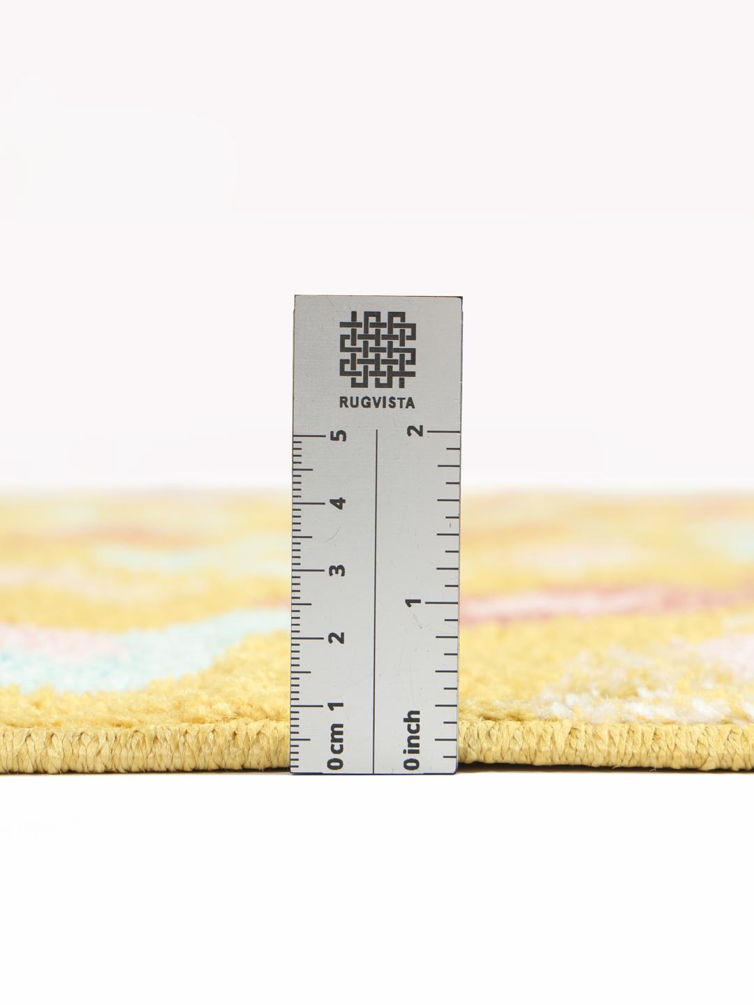 Leopold - Yellow / Multicolor - Ø 150 cm