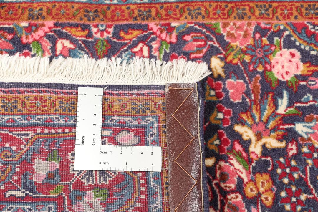 Hand-knotted Hamadan rug from the Middle East in multicolor