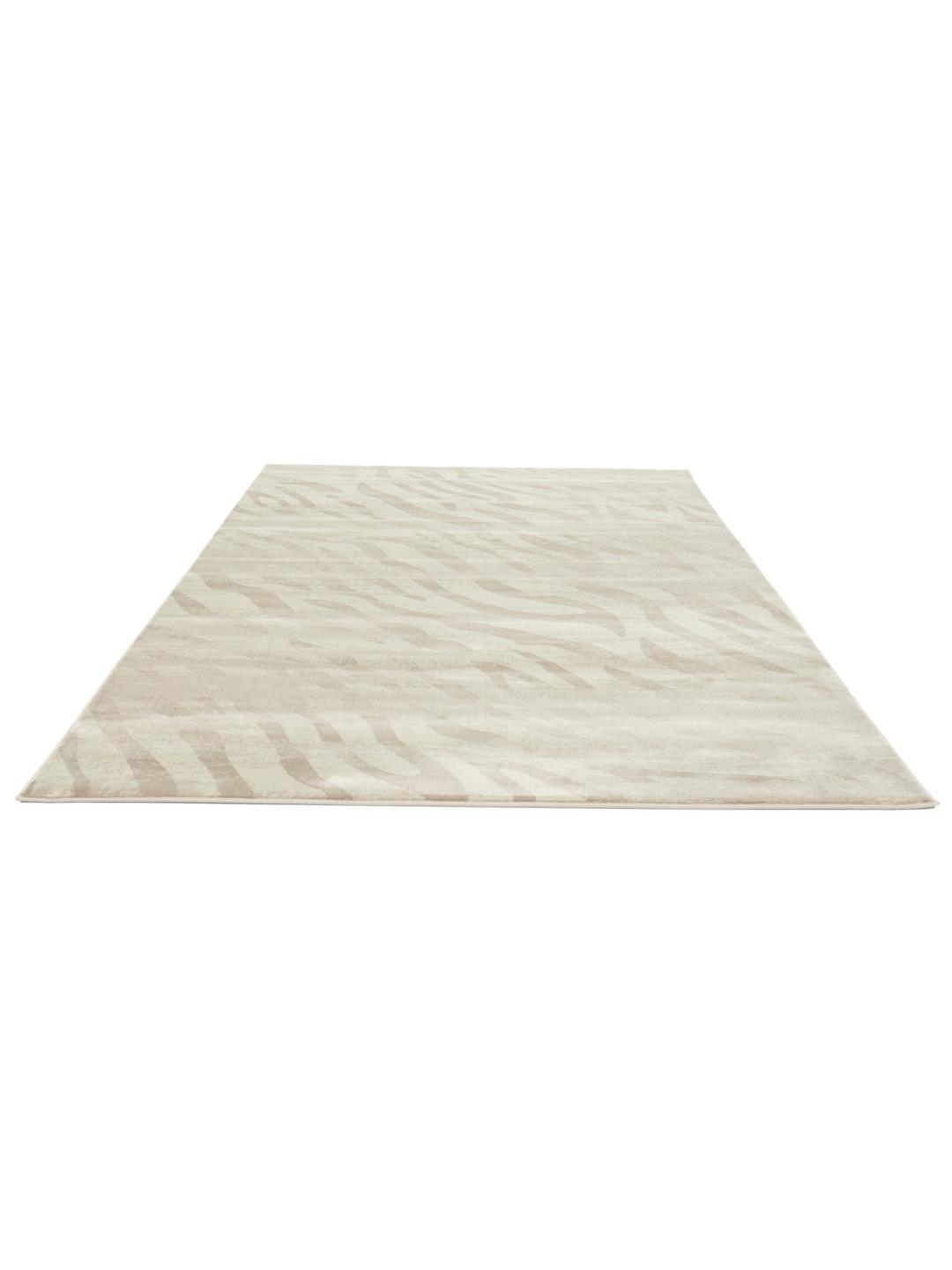 Lichtbeige tapijt met dierenmotief