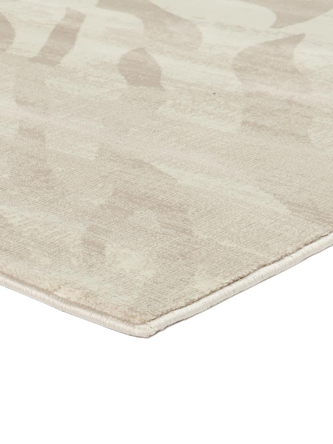 Lichtbeige tapijt met dierenmotief
