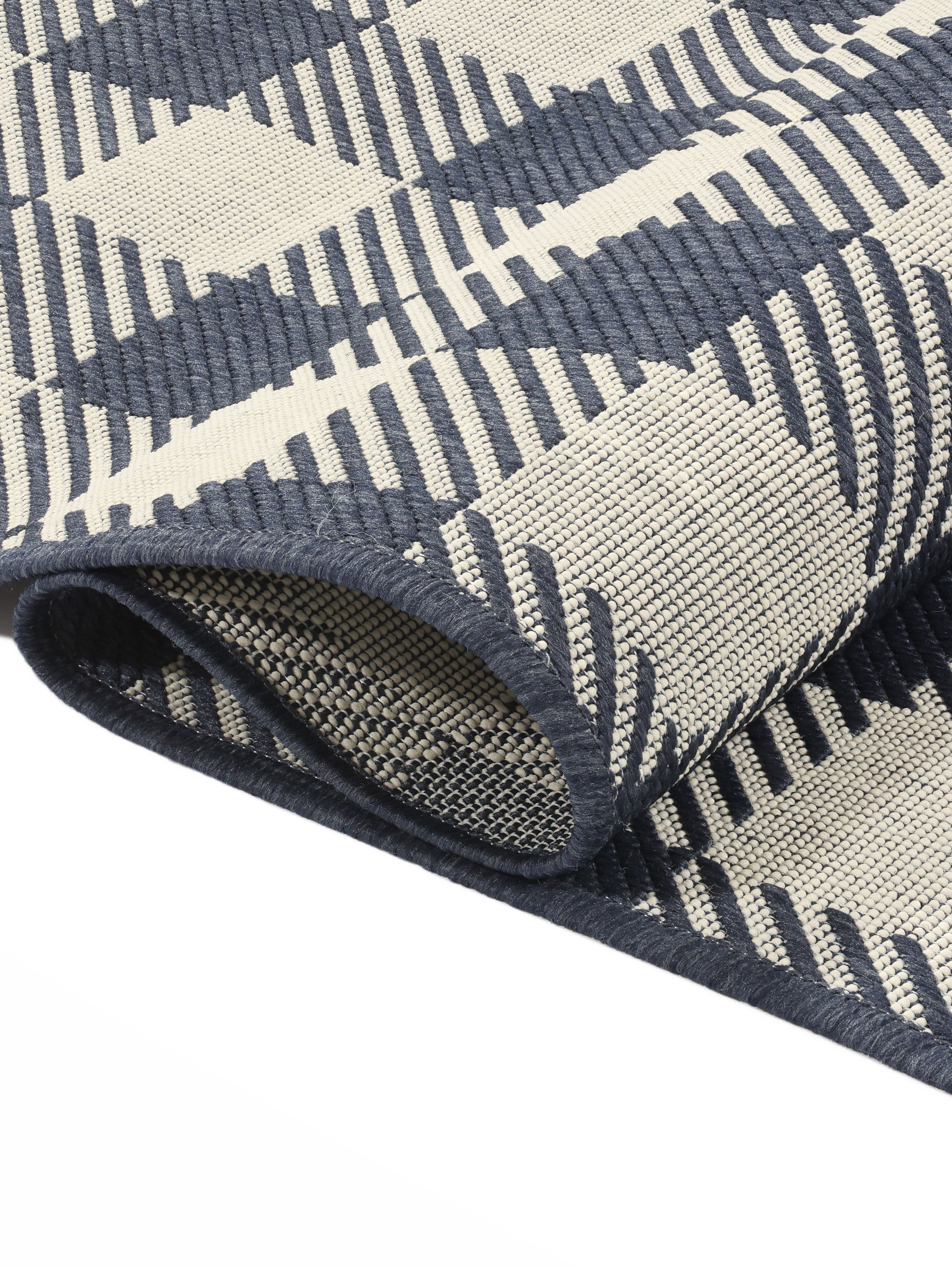 Safavieh Vintage Läufer Teppich 70 X 200 Cm – Baumwolle, Rost & Marineblau