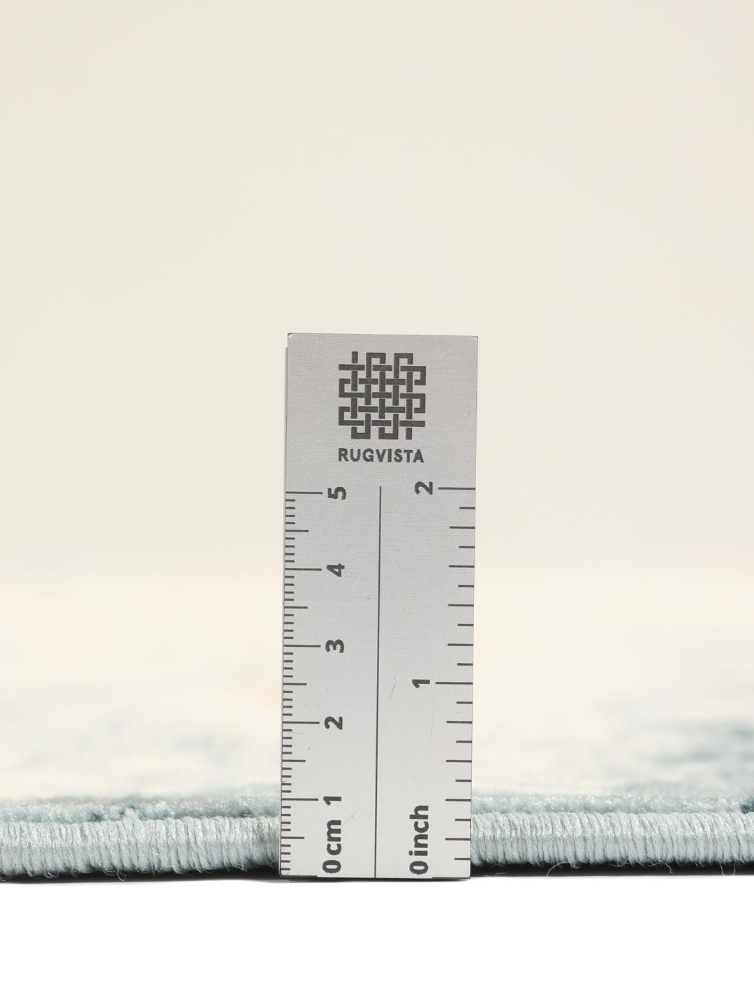 Alaska - Light blue / Cream white - Ø 200 cm