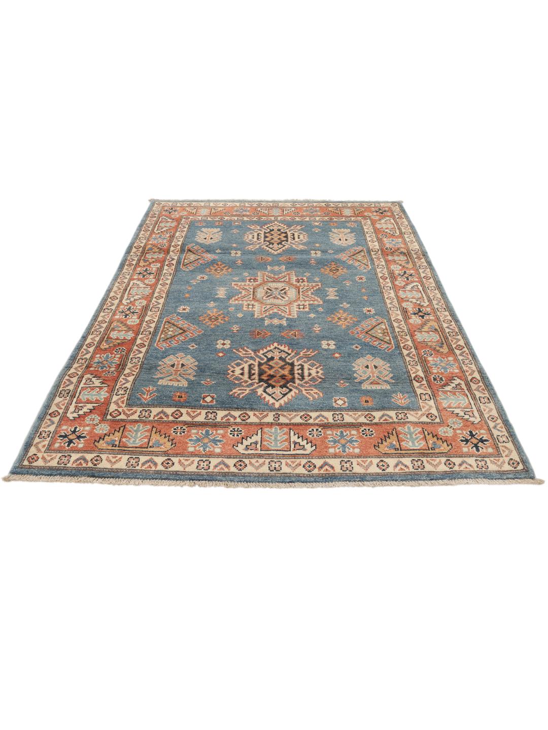
    Kazak Fine - Marron / Beige - 116 x 175 cm
  