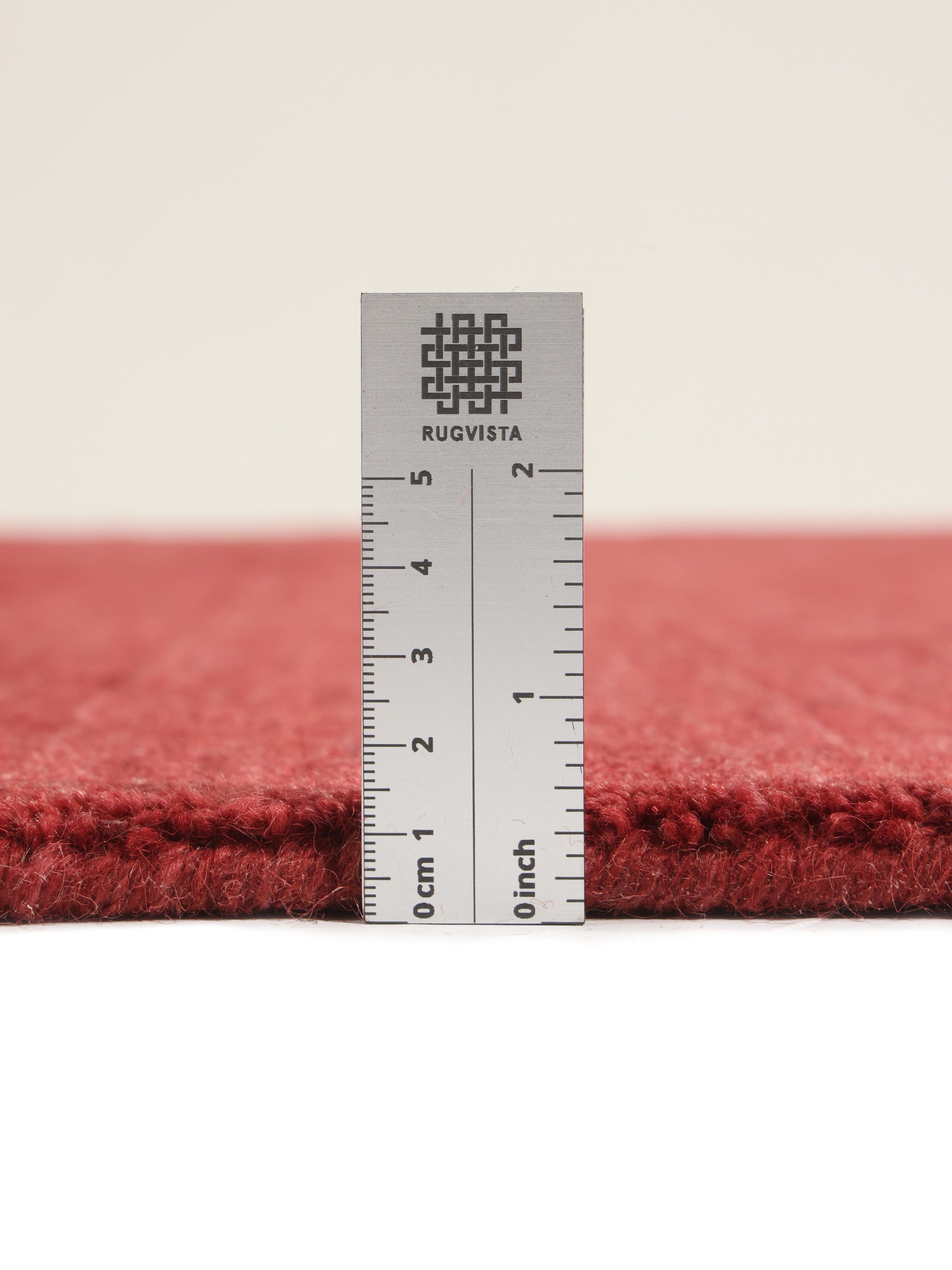 Pure Country Weavers Wandteppich-Überwurf – Baumwolle, 72x54 Cm, Gewebt Mit Fransen, Rot/weiß