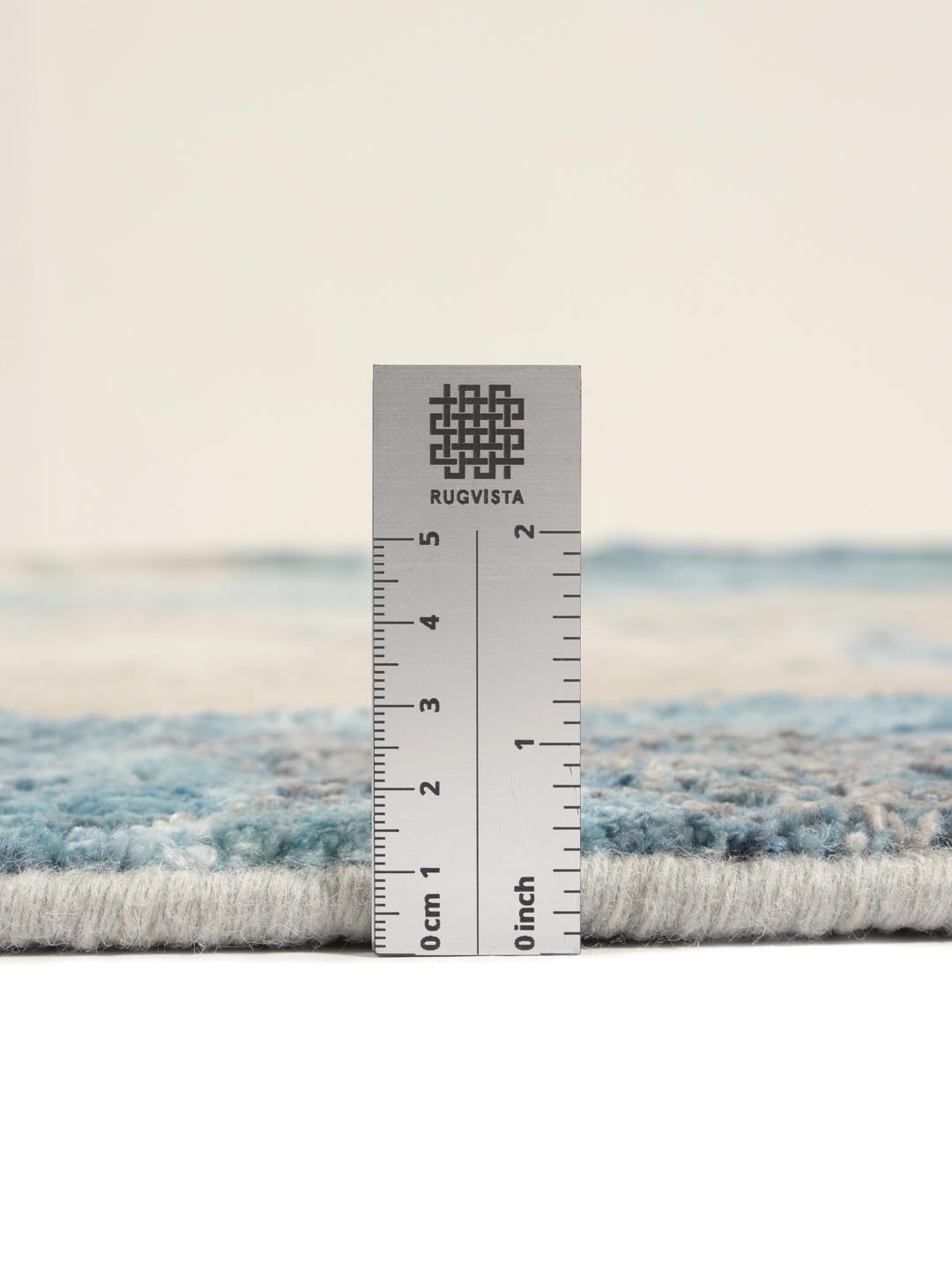 Contemporary Designs - Grey / Dark blue - 205 x 205 cm