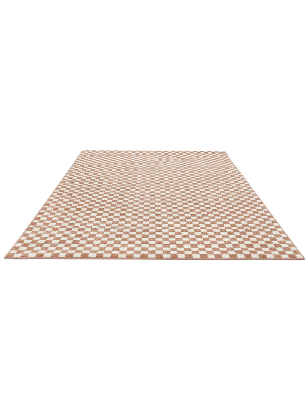 Rugvista essential - Scandina - Terracotta / Blanc 300 x 400 cm Tapis ...
