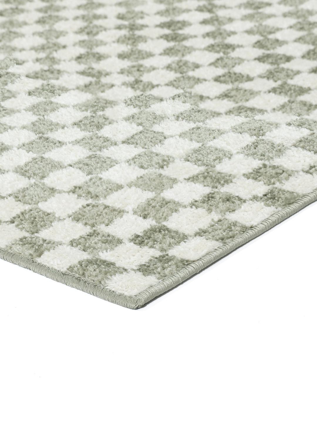 Rugvista essential - Scandina - Vert Clair / Blanc 300 x 400 cm Tapis ...