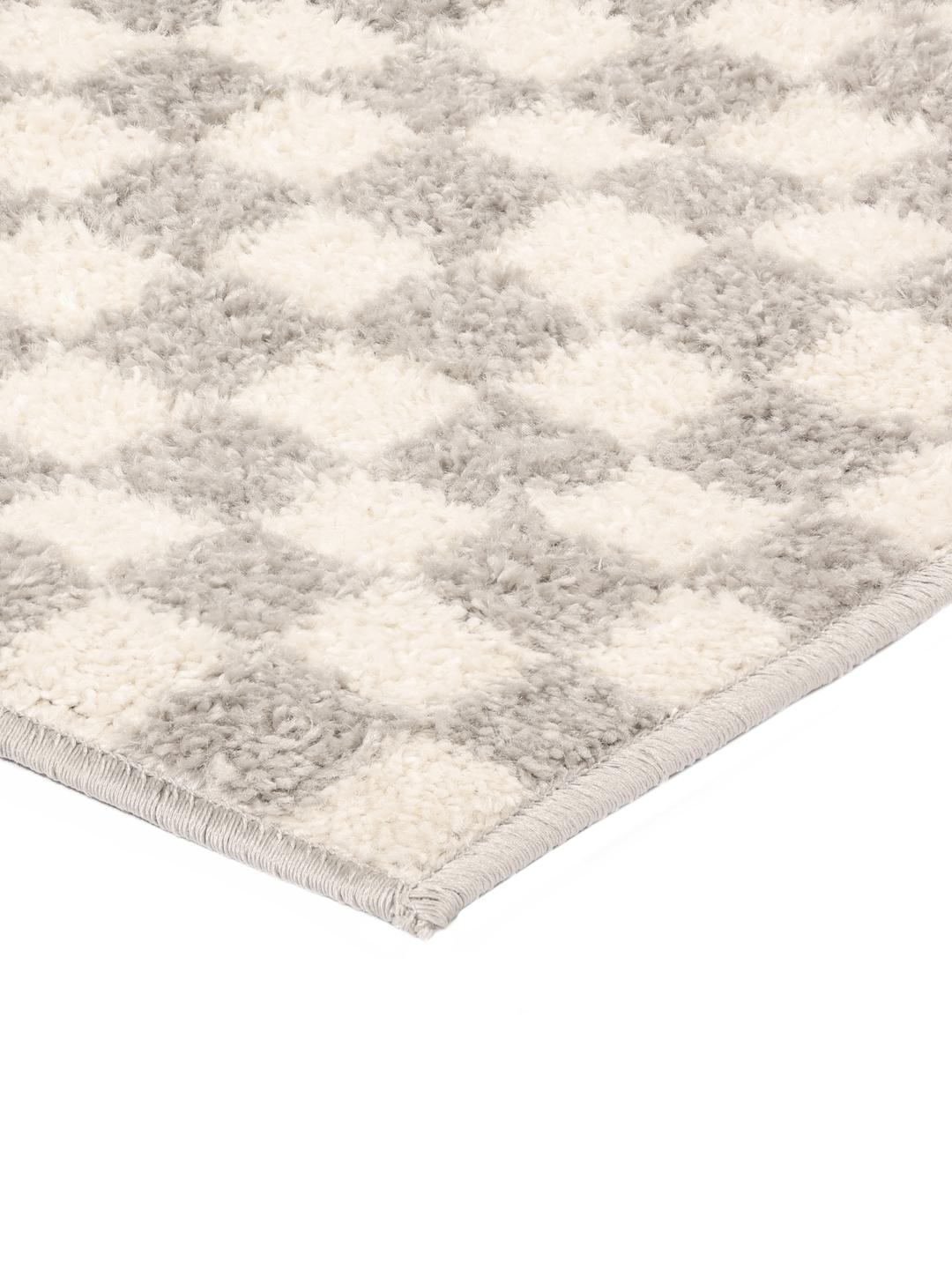 Rugvista essential - Scandina - Gris Clair / Blanc 300 x 400 cm Tapis ...