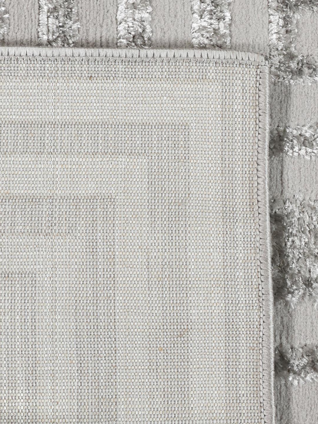 Miles - Grey / Silver grey - 200 x 300 cm