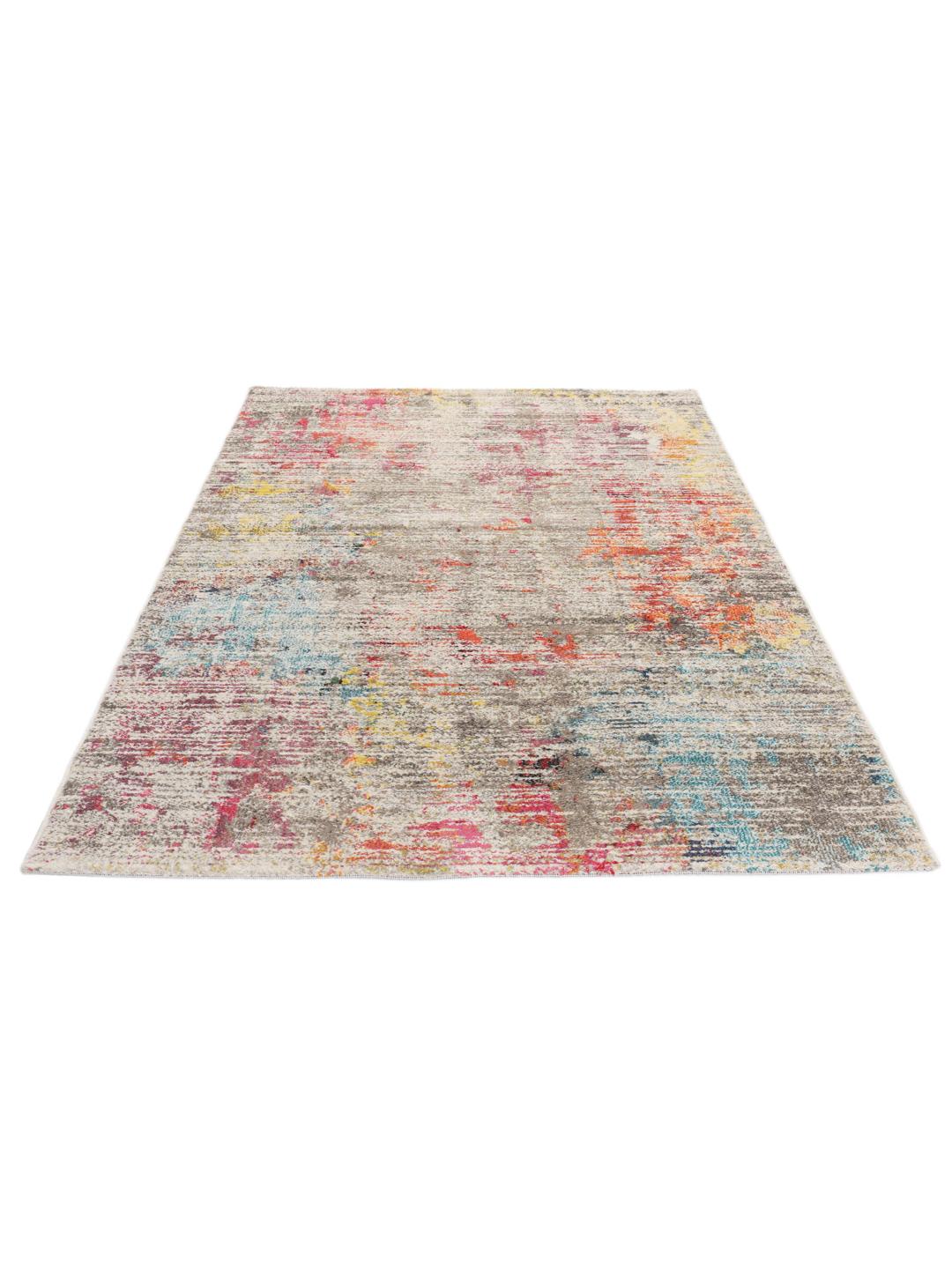 Multicolor tapijt met zachte pool