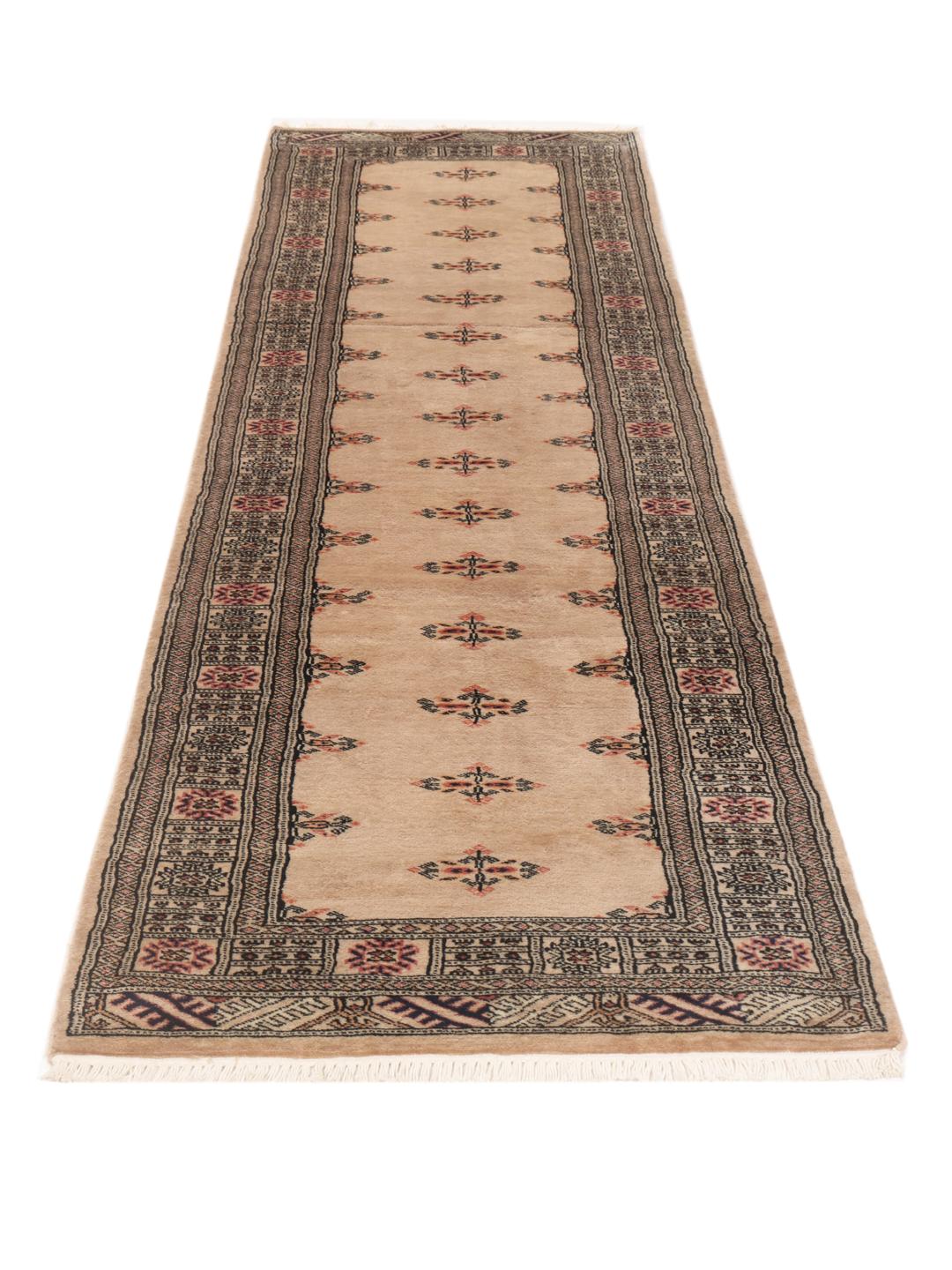 
    Pakistan Bokhara 2ply - Bruin / Oranje - 78 x 310 cm
  