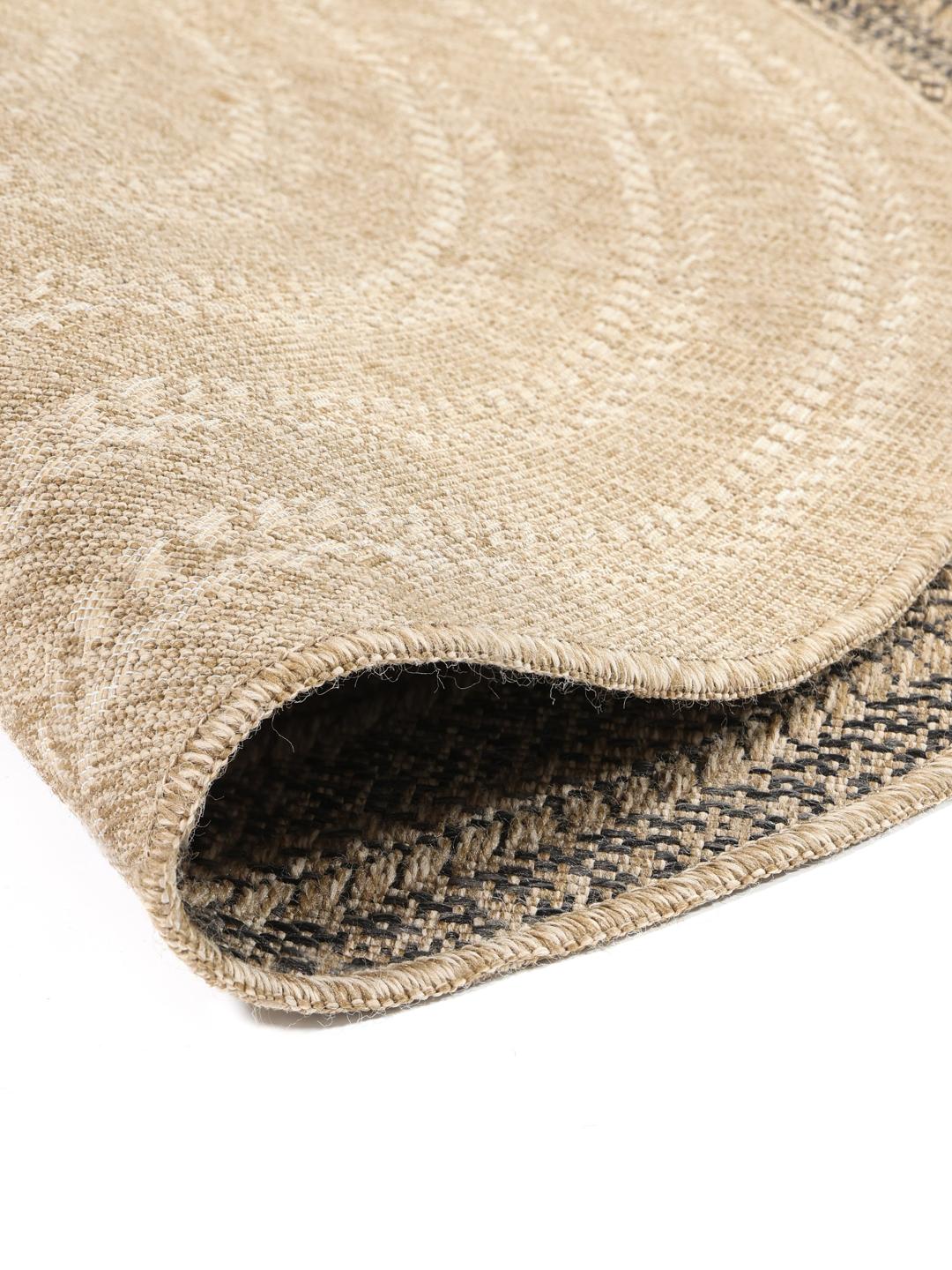 Rugvista core - Jordan - Bruin, Rond Ø 150 cm Vloerkleed - Rugvista