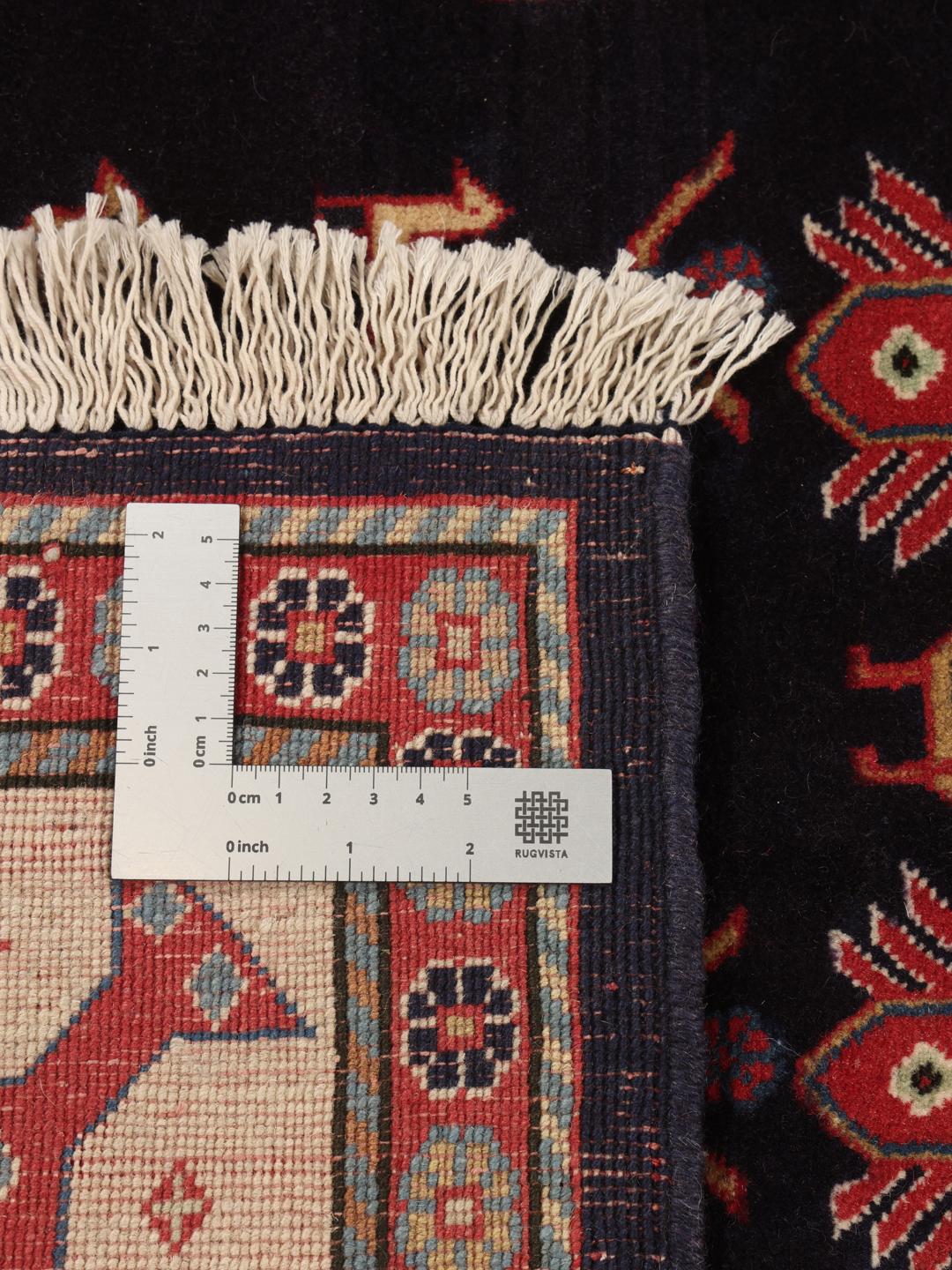 Hand-knotted Loribaft rug from the Middle East in multicolor