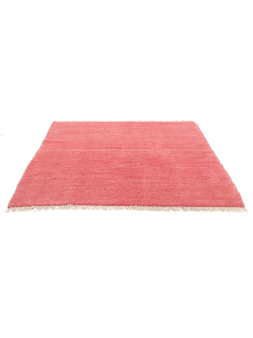 Handgeknoopt rood Gabbeh Fine vloerkleed uit het Midden-Oosten
