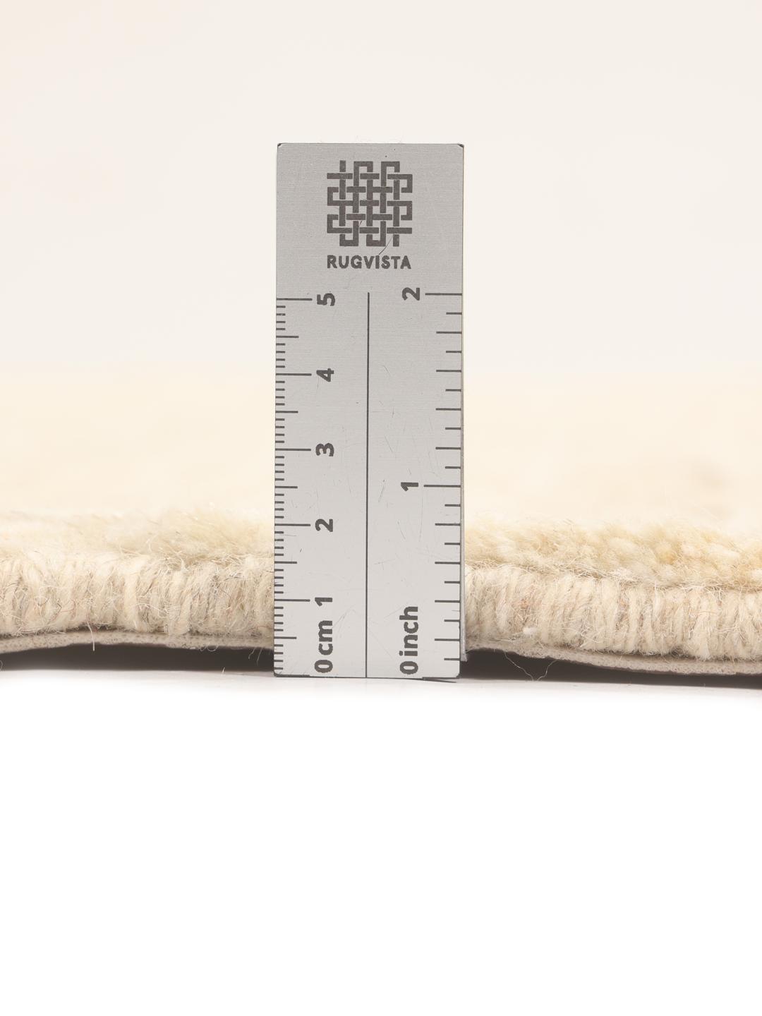 Håndknyttet beige løber fra Mellemøsten