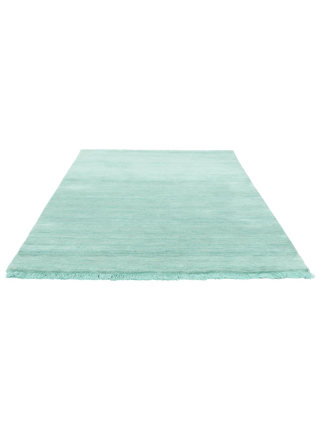 Handloom fringes - Turquesa - 200 x 300 cm