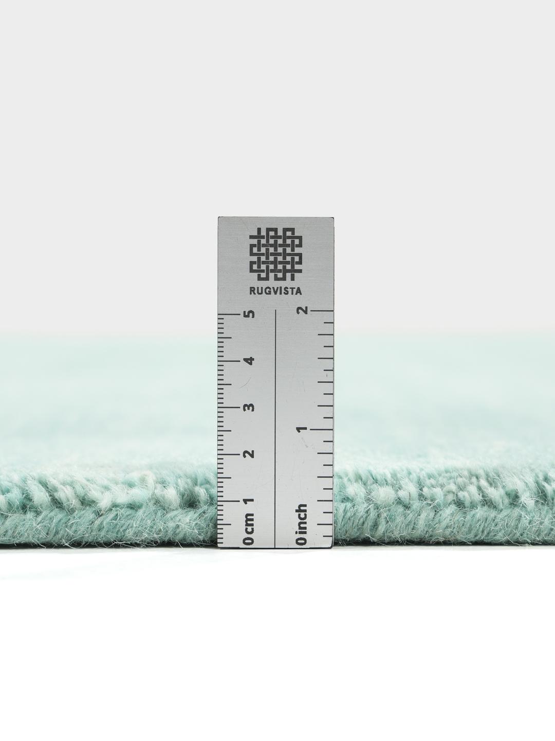Handloom fringes - Turquesa - 200 x 300 cm