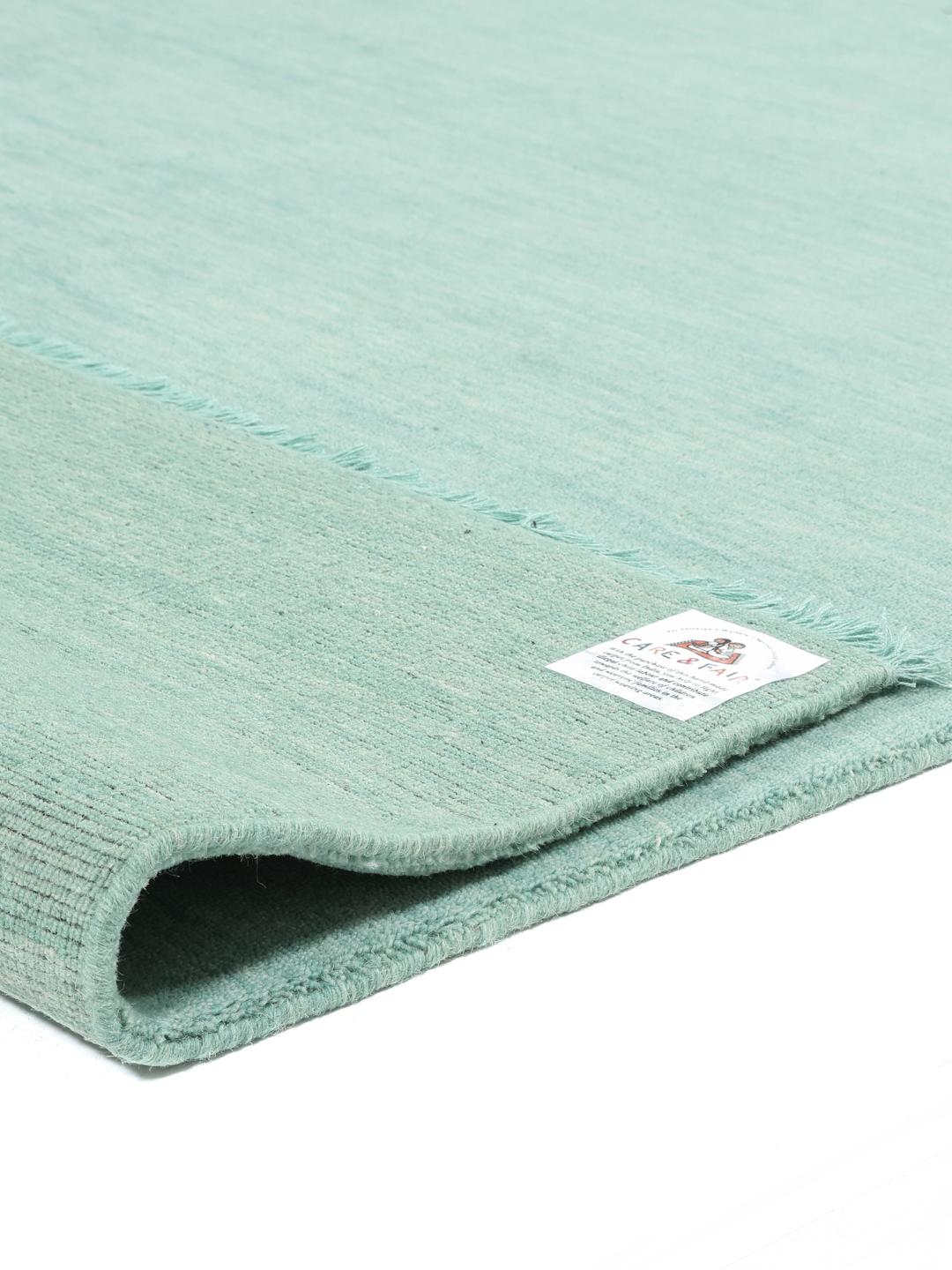 Handloom fringes - Turquesa - 200 x 300 cm