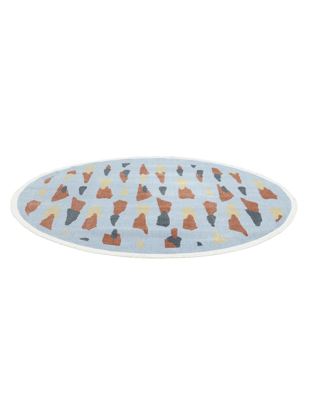 
    Lea - Blue / Terracotta - Ø 150 cm
  