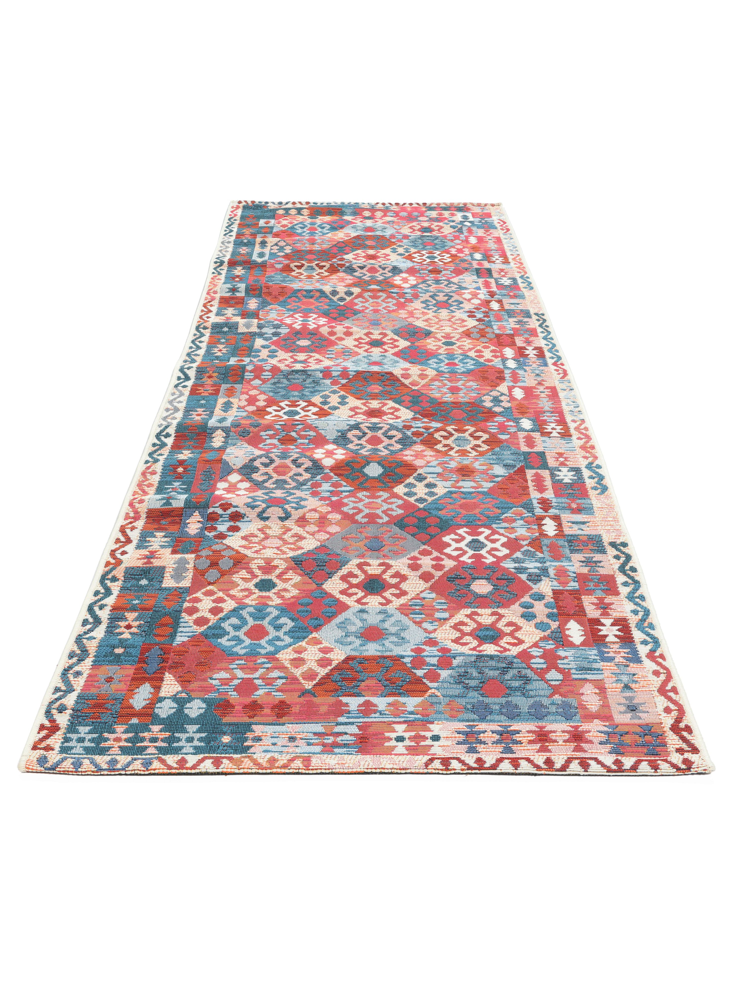 Tapis RugVista Ruva Kilim Multicolore 160x230 – Tissage Plat En Polypropylène, Résistant UV Et Eau, Pour Intérieur Et Extérieur - 5