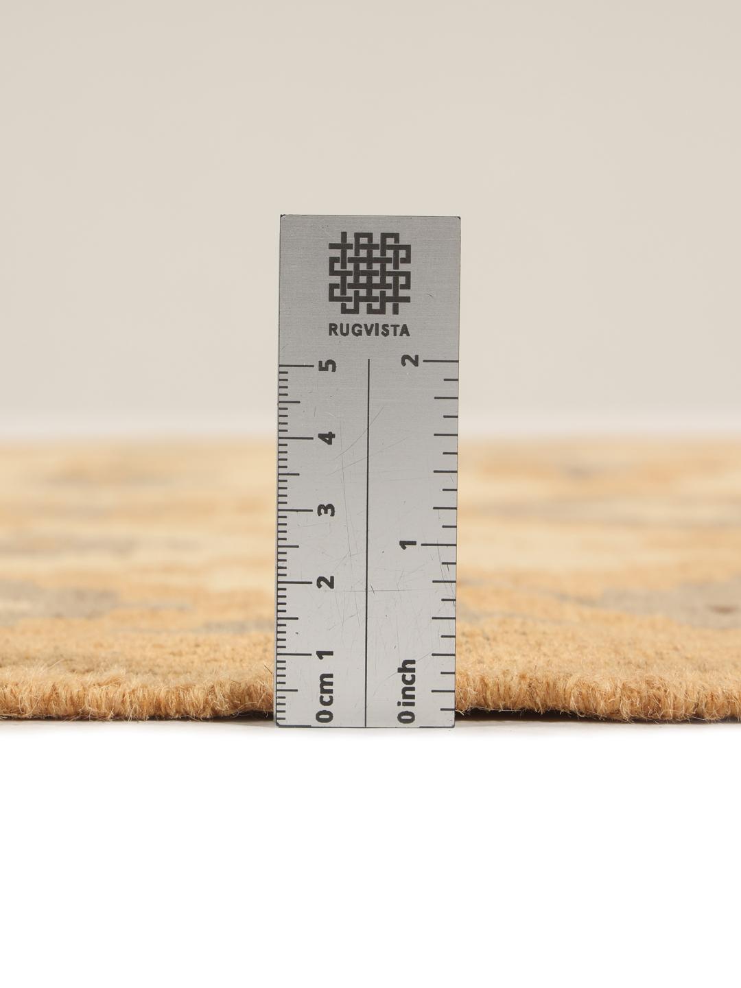 Tappeto Kilim Ghashghai tessuto a mano con motivi geometrici a rombi in beige e grigio
